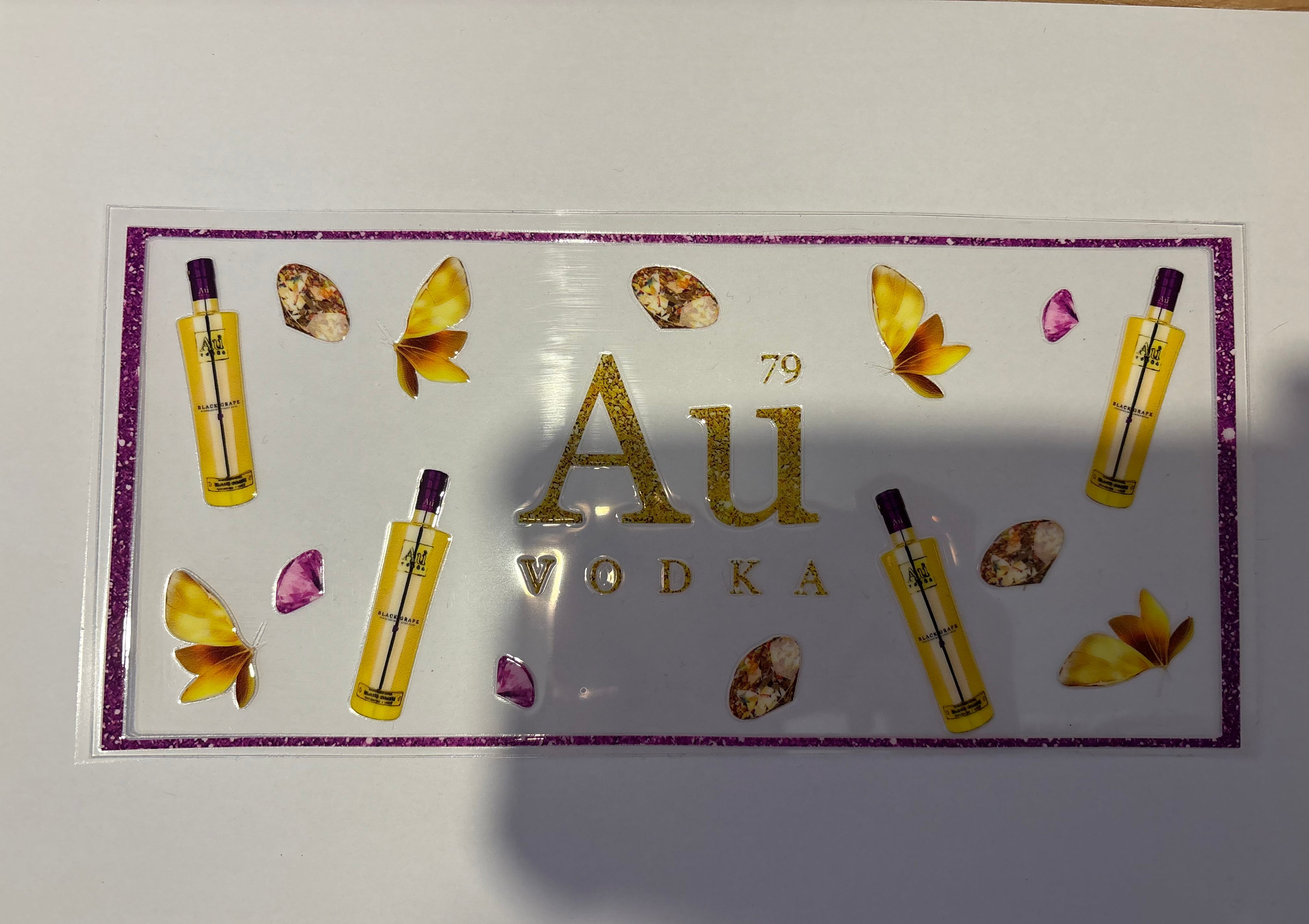 Purple AU wrap