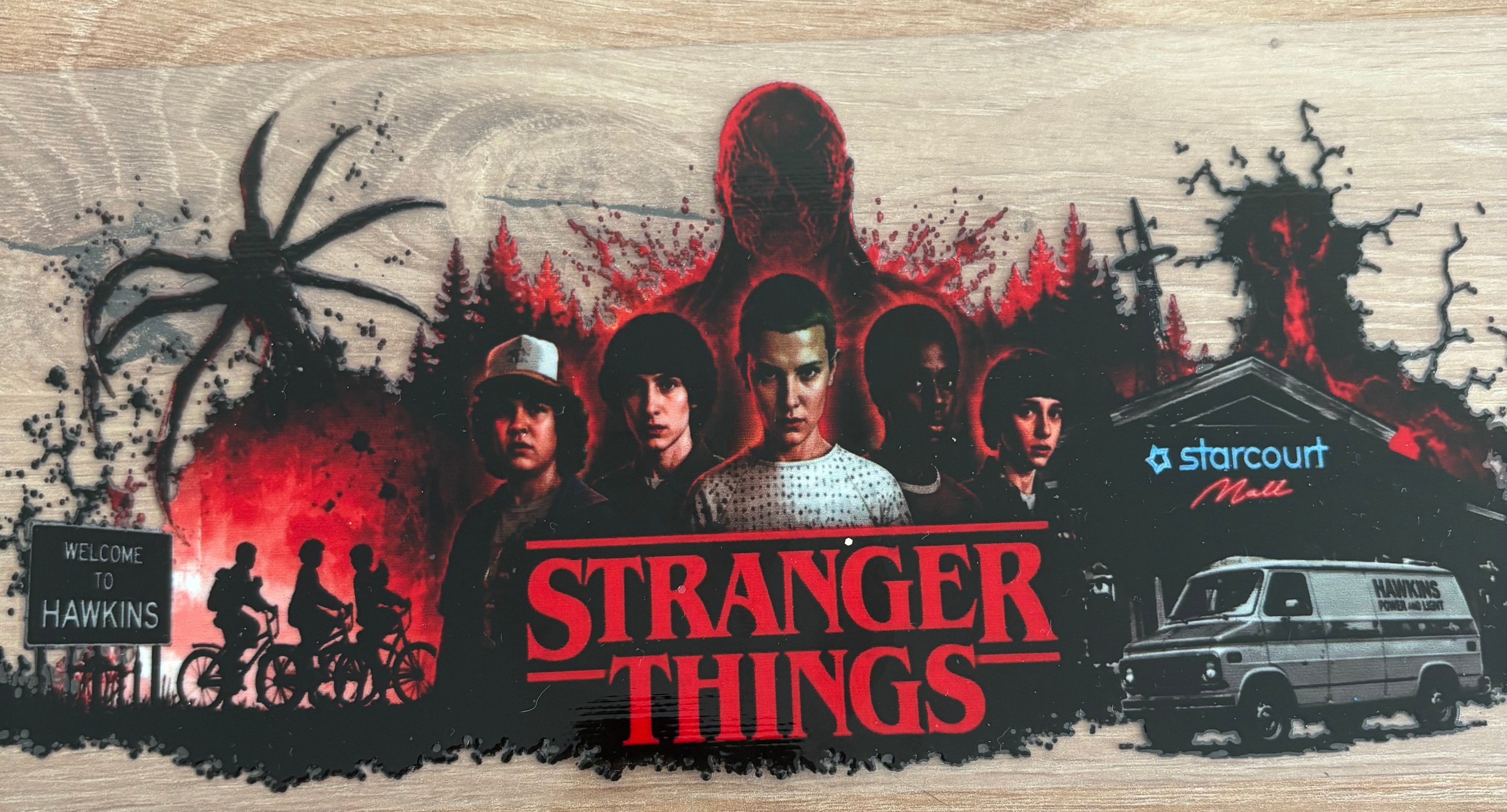 Stranger things wrap