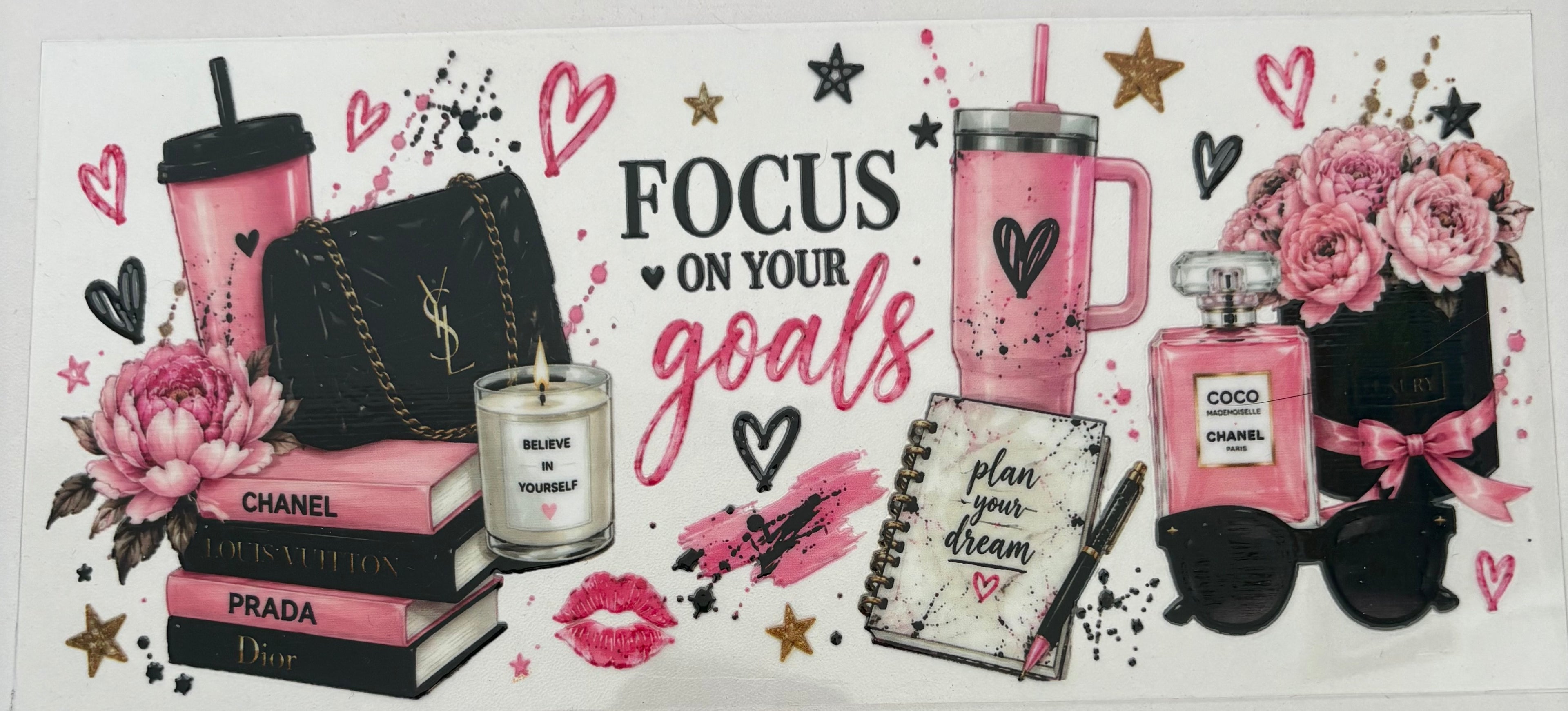 Girly designer wrap