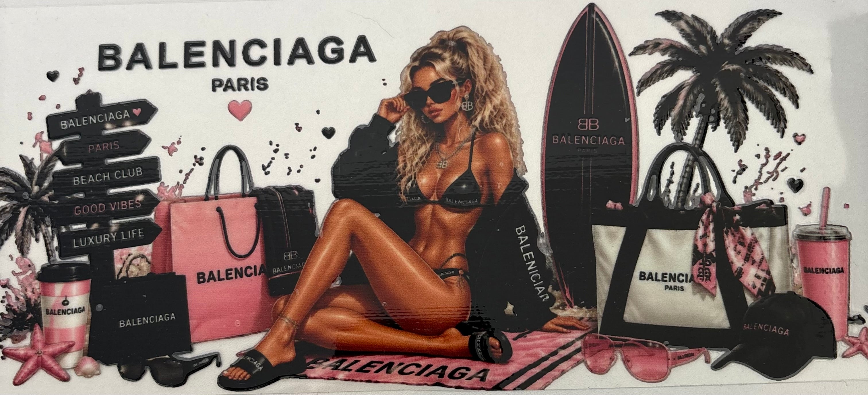 Beach girl wrap