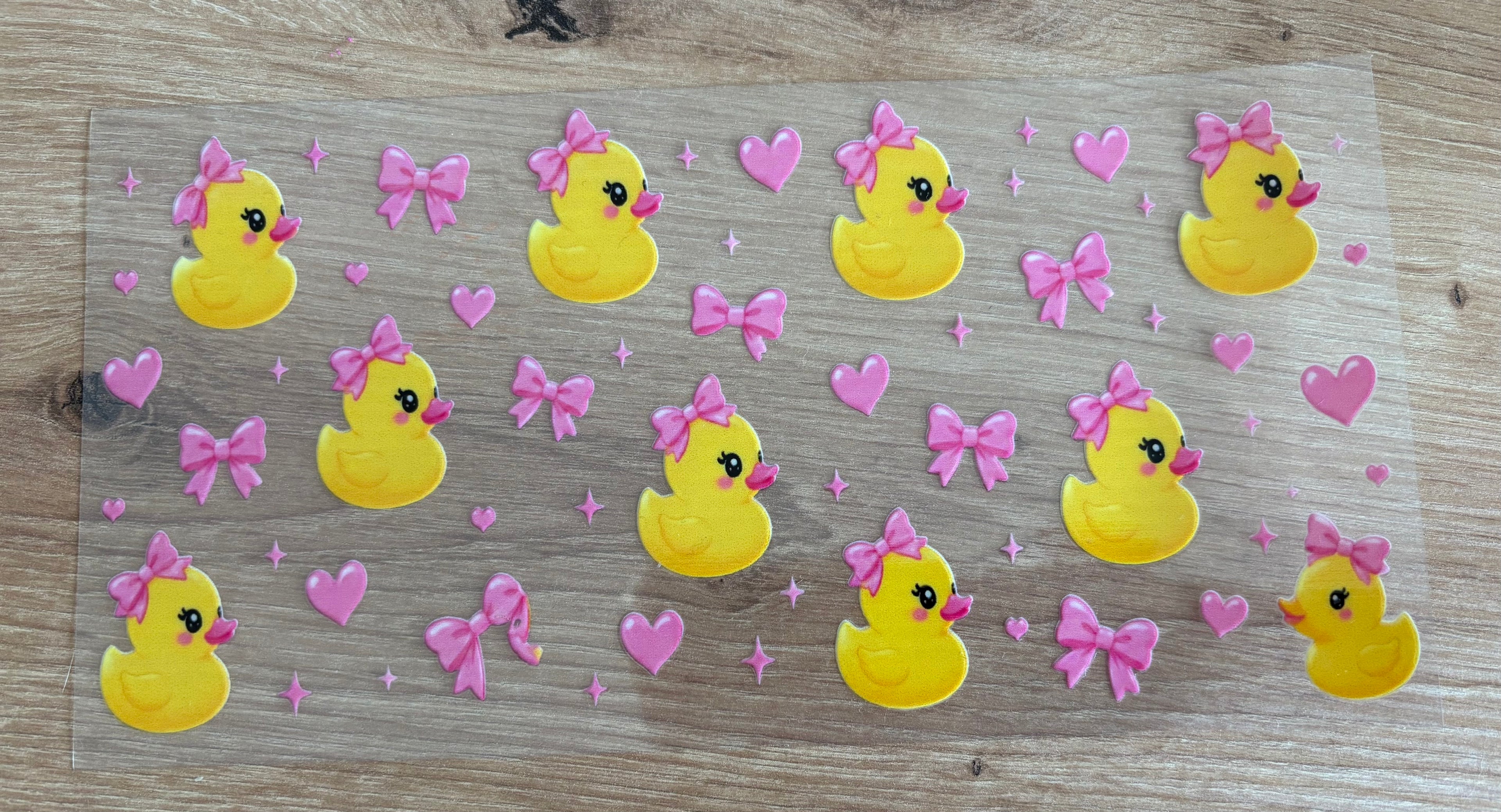 Duck & Bows 10oz waterbottle wrap