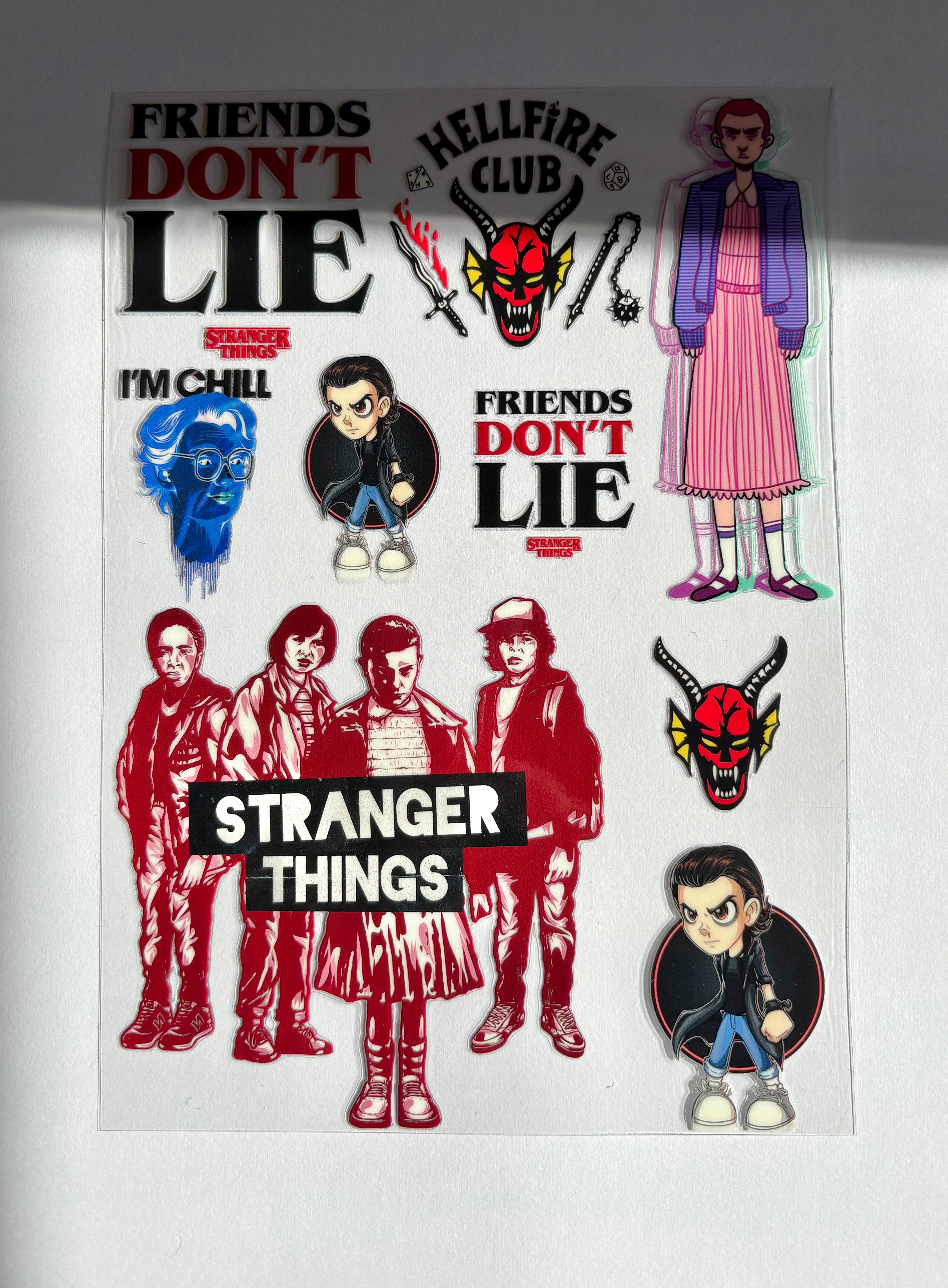 A5 Stranger things Notebook wrap