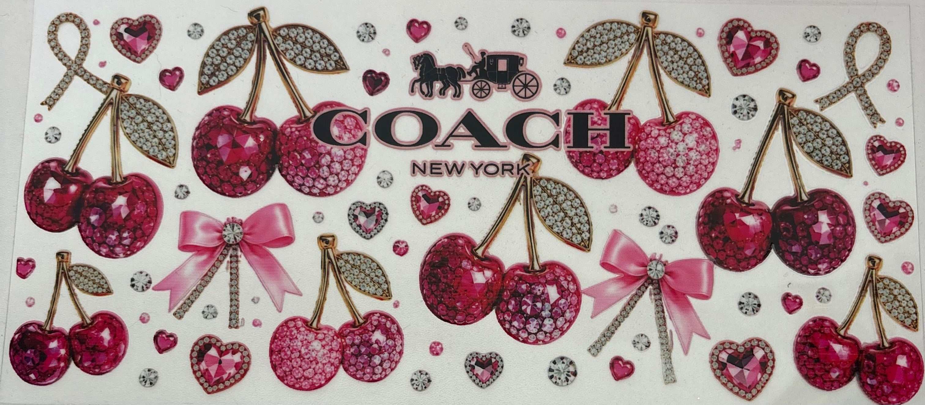 Coach Cherry designer wrap