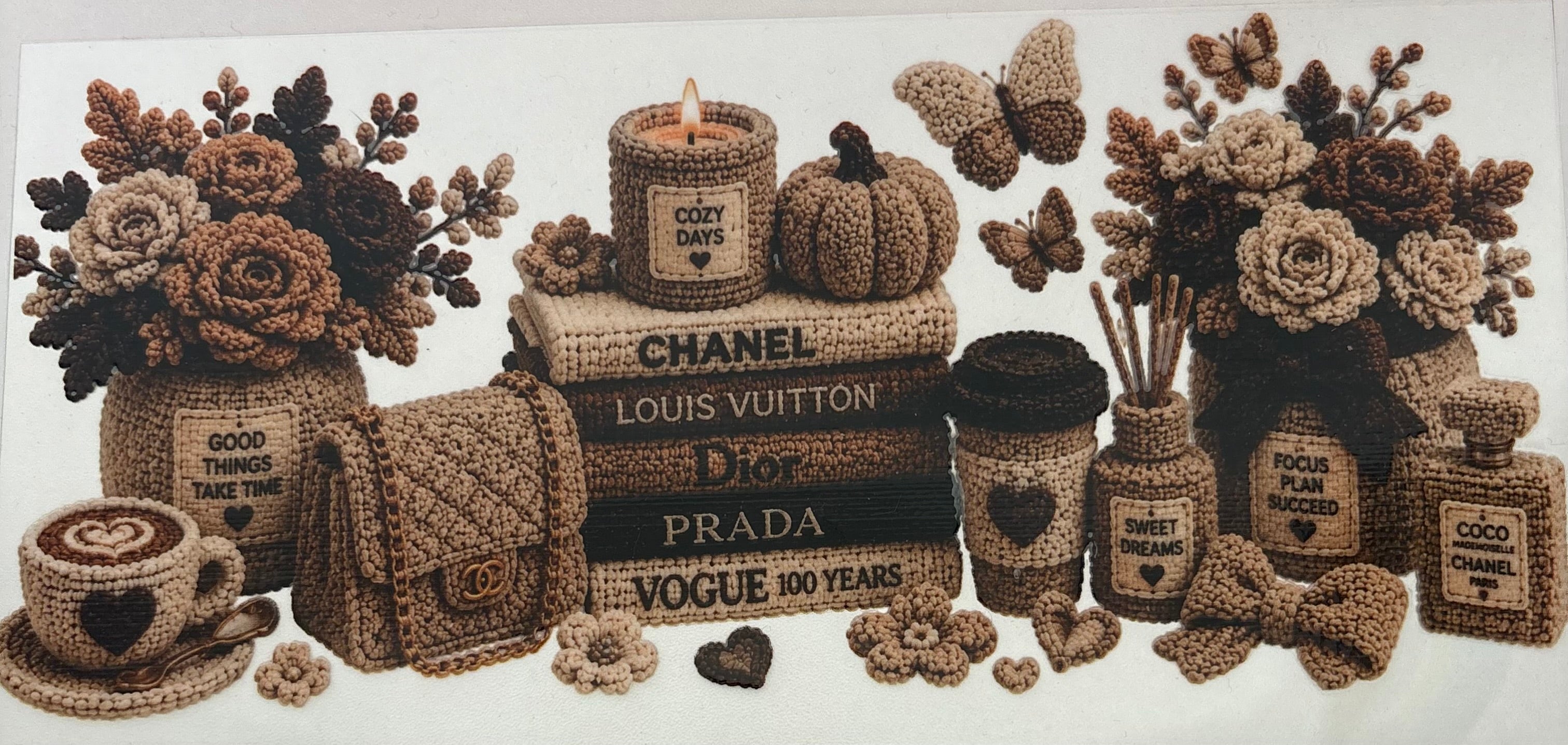 Autumn cosy wrap