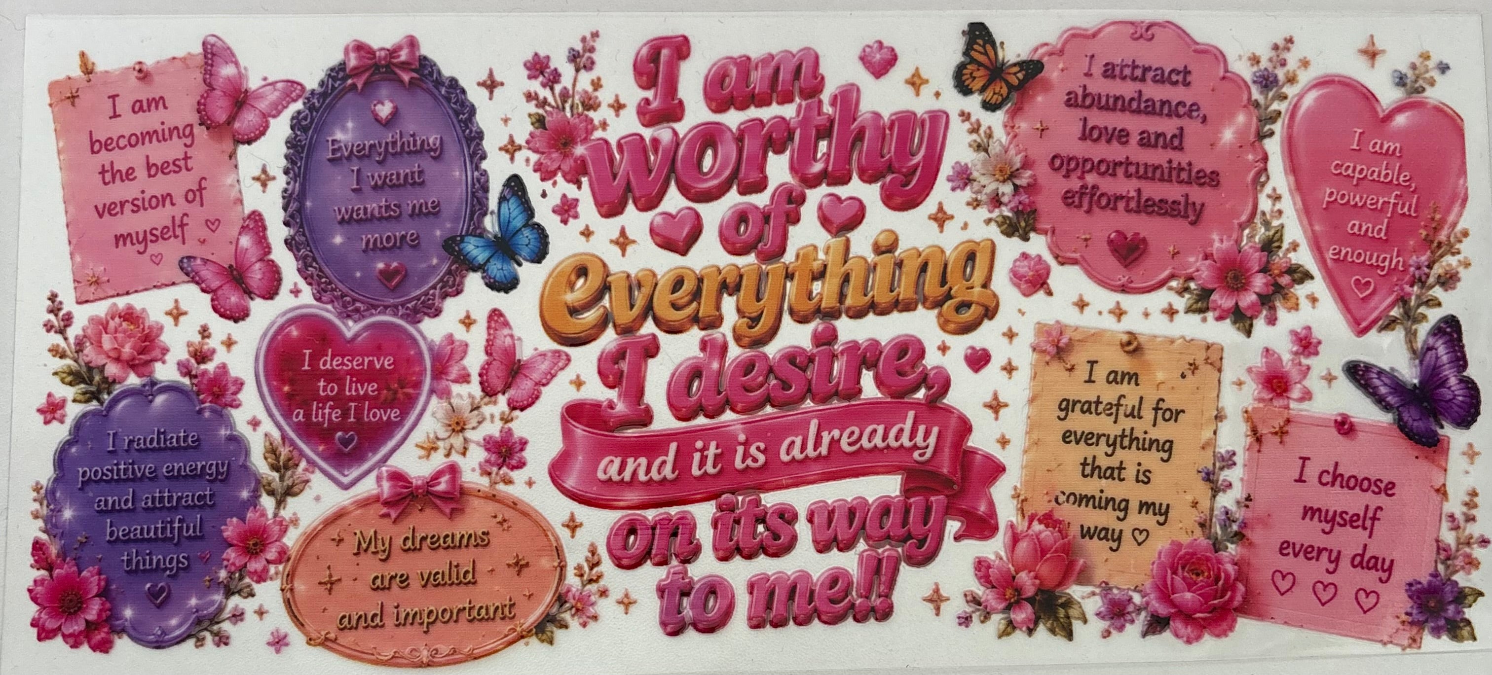 Girly quote wrap