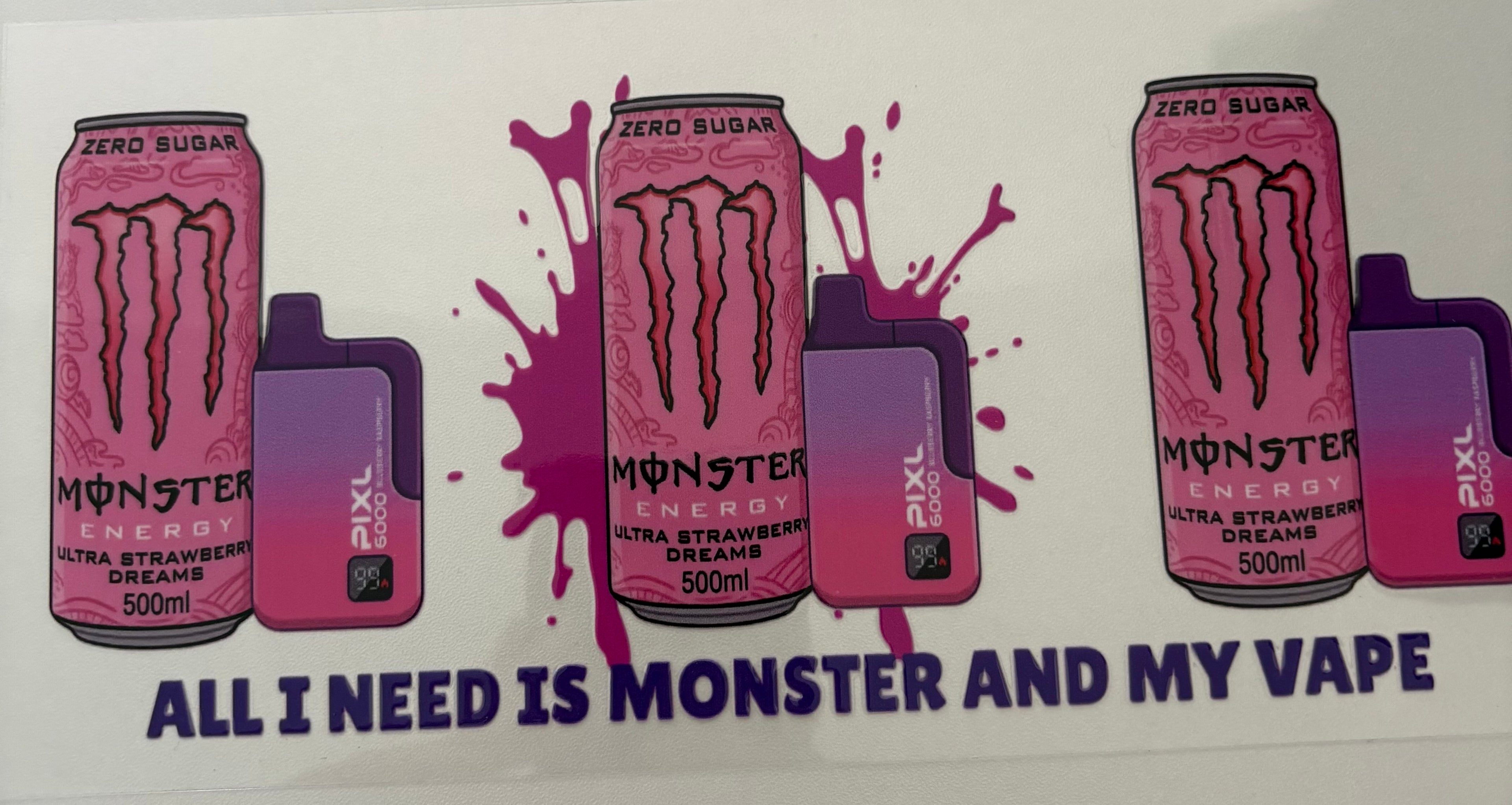 Monster & vape wrap