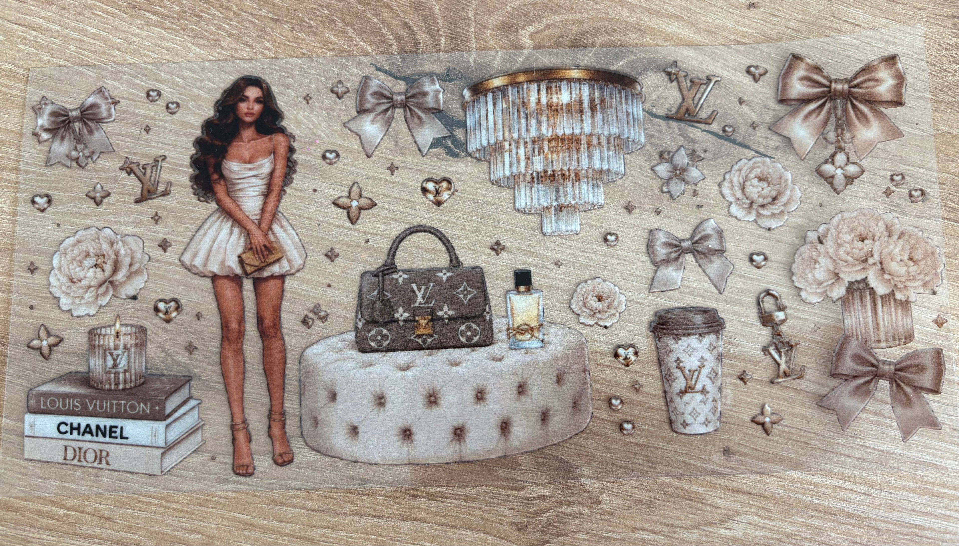 Glam girl wrap