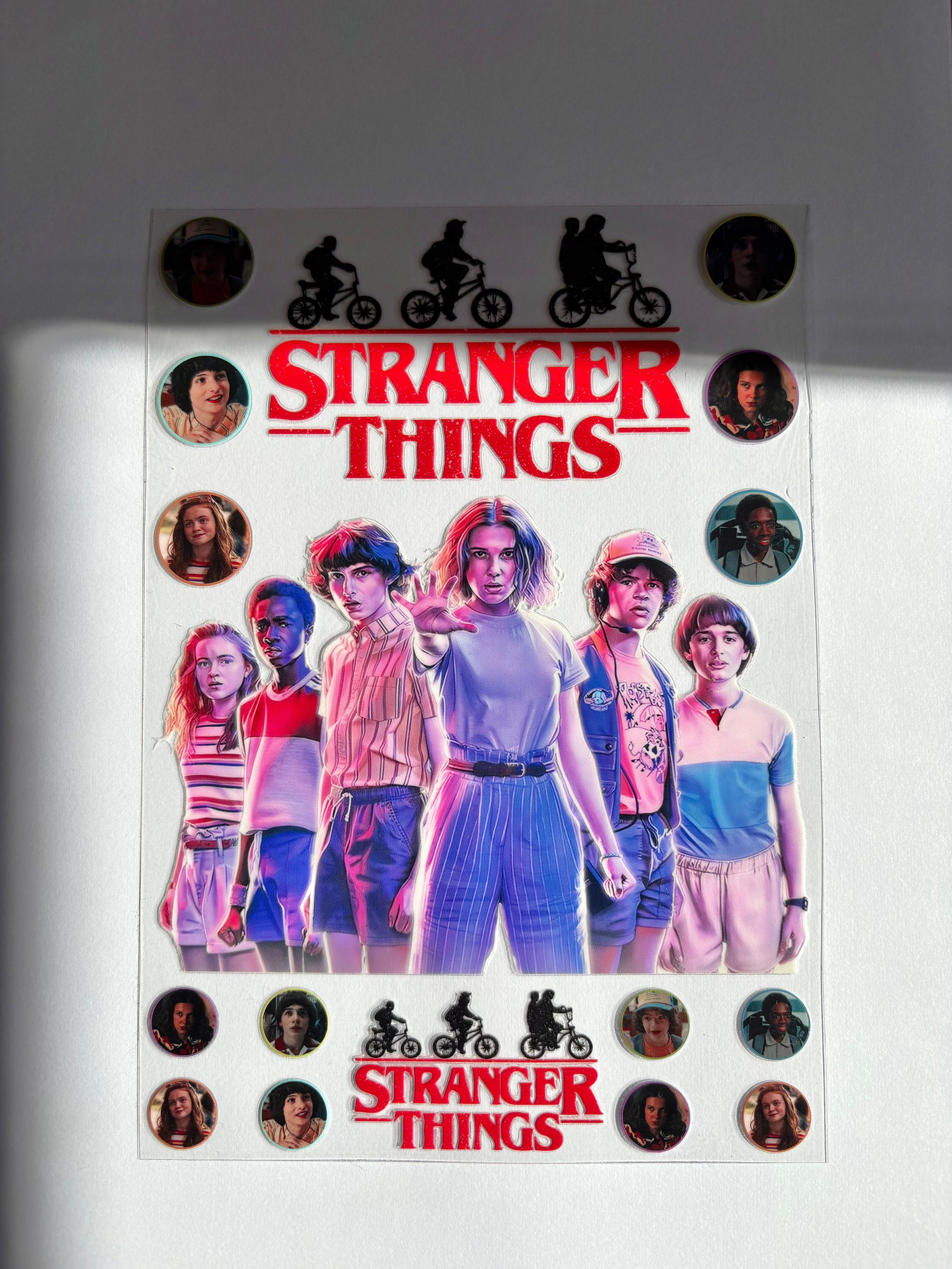 A5 Stranger things Notebook wrap