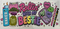 Rolling with my bestie wrap