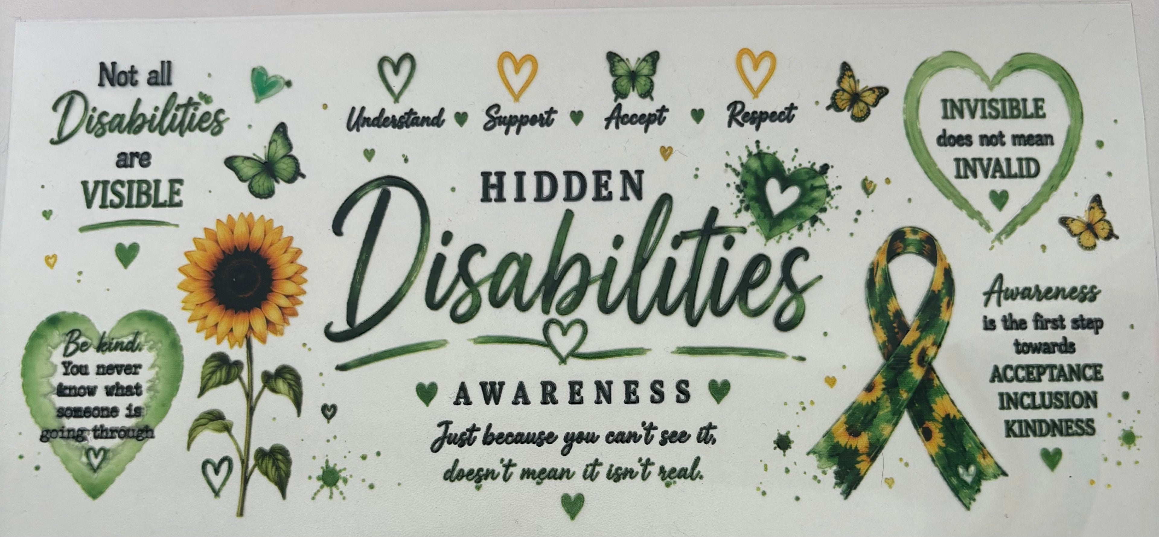 Hidden disabilities wrap