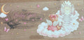 Baby girl in heaven wrap