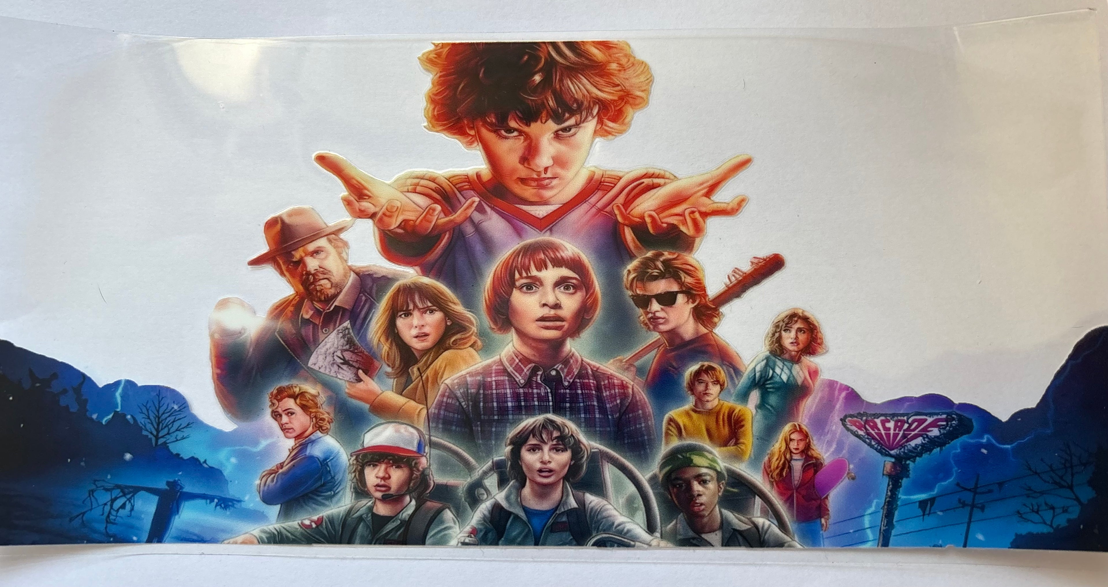 Stranger things wrap