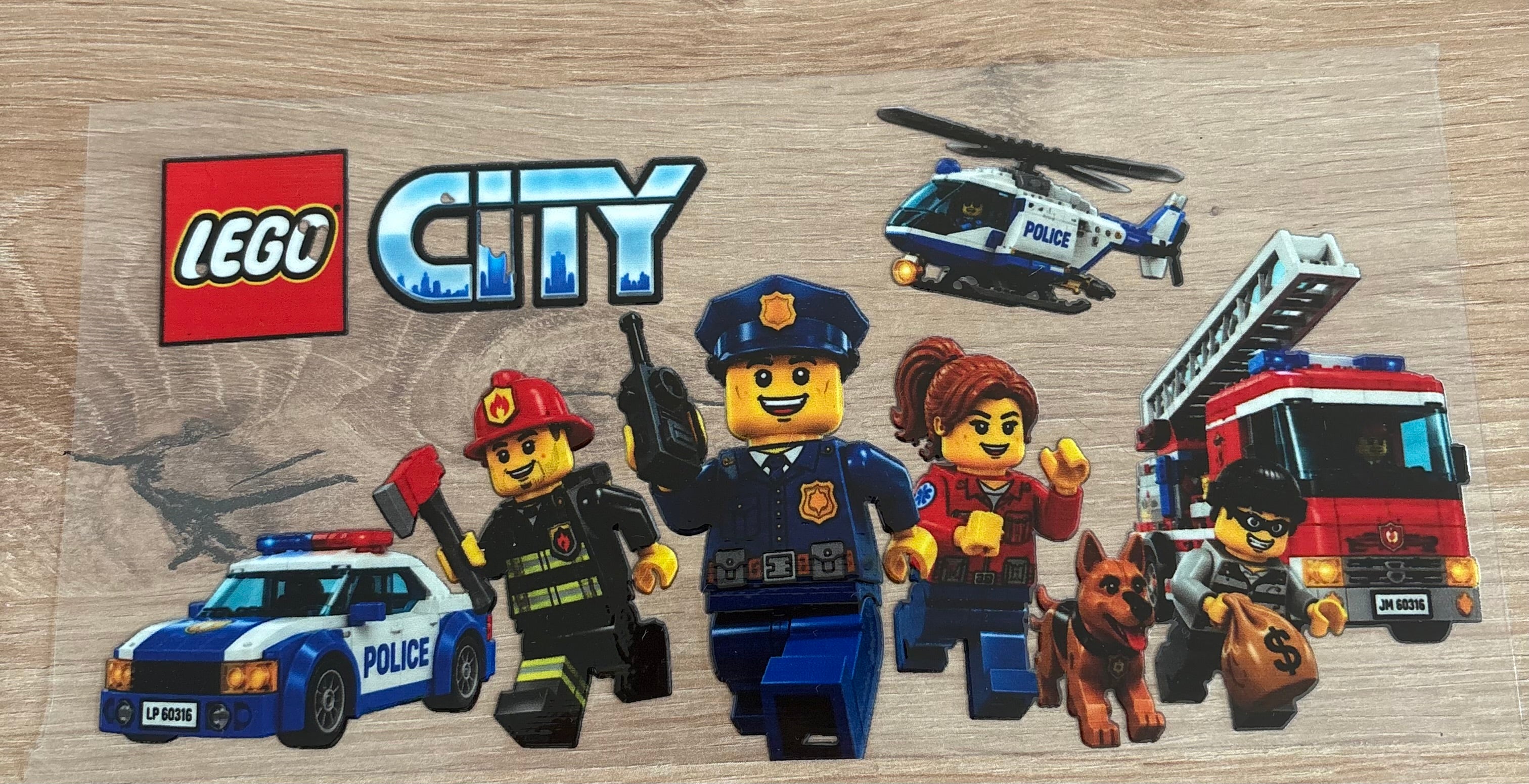 Lego city wrap
