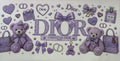 Purple Dior wrap