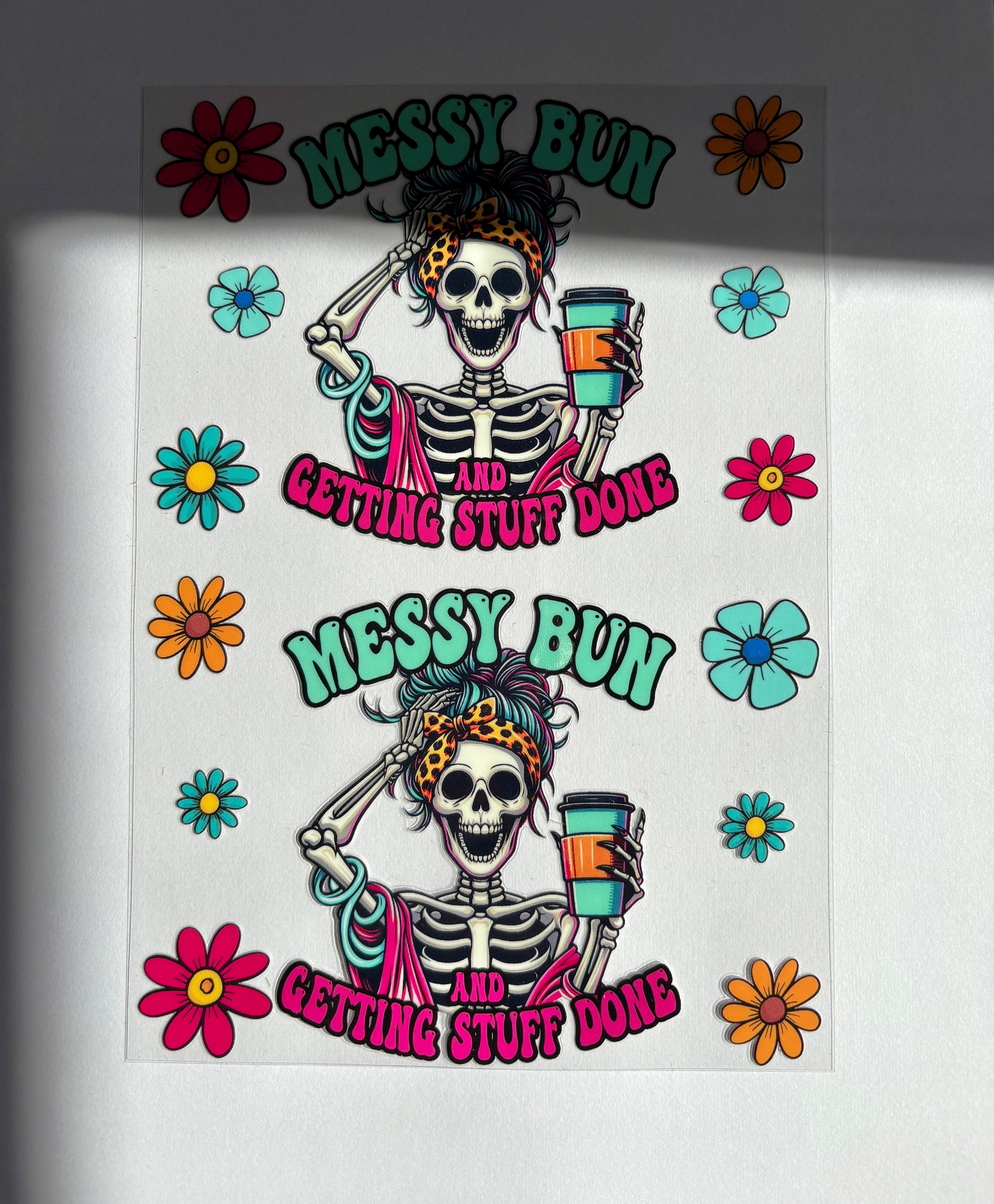 A5 Messy bun Notebook wrap