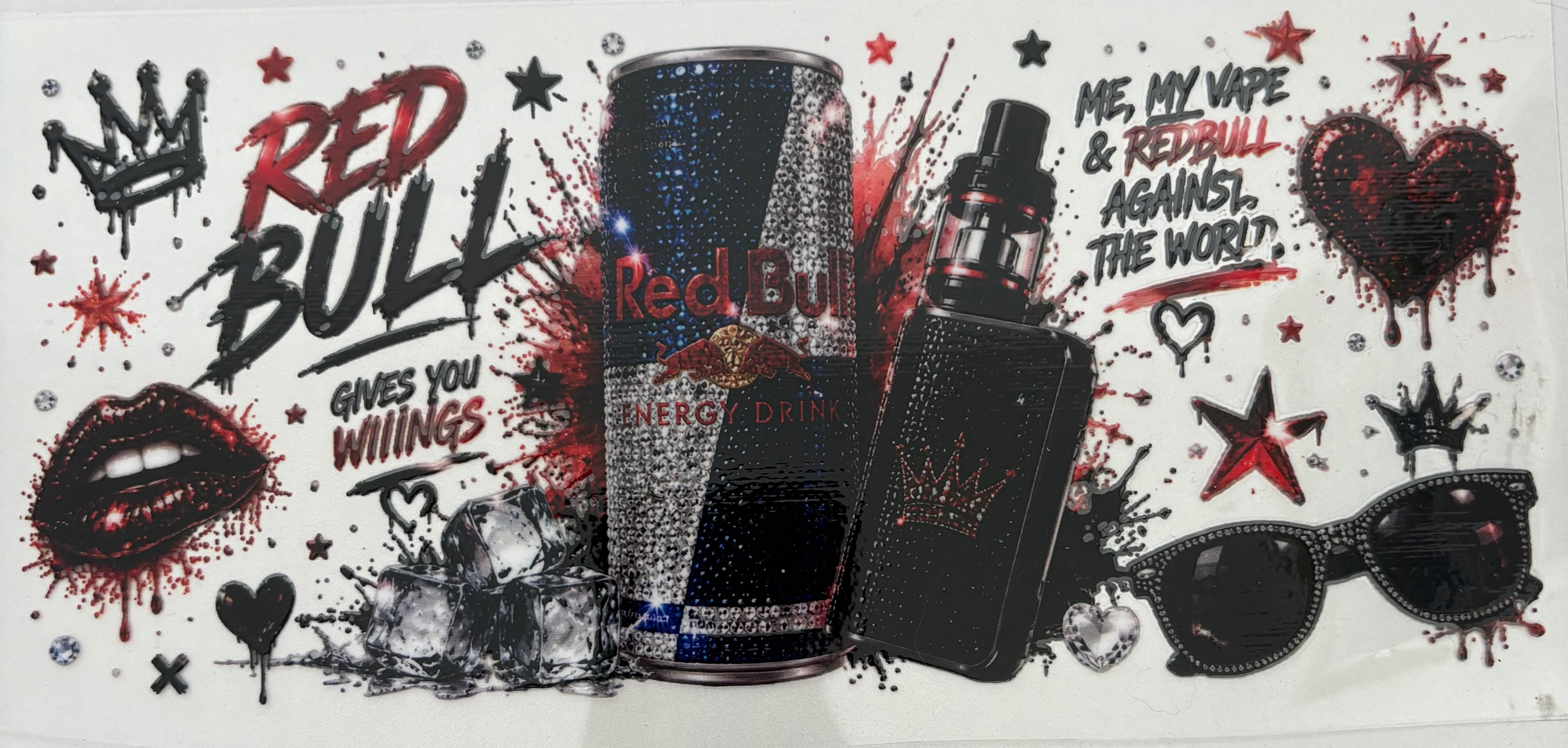 Vape & Redbull wrap