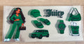 Green juicy couture wrap