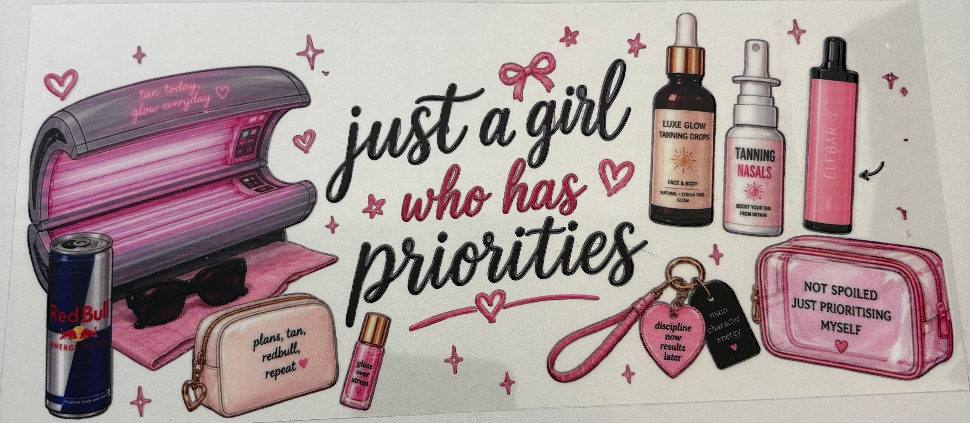 Girls priority’s sunbed wrap
