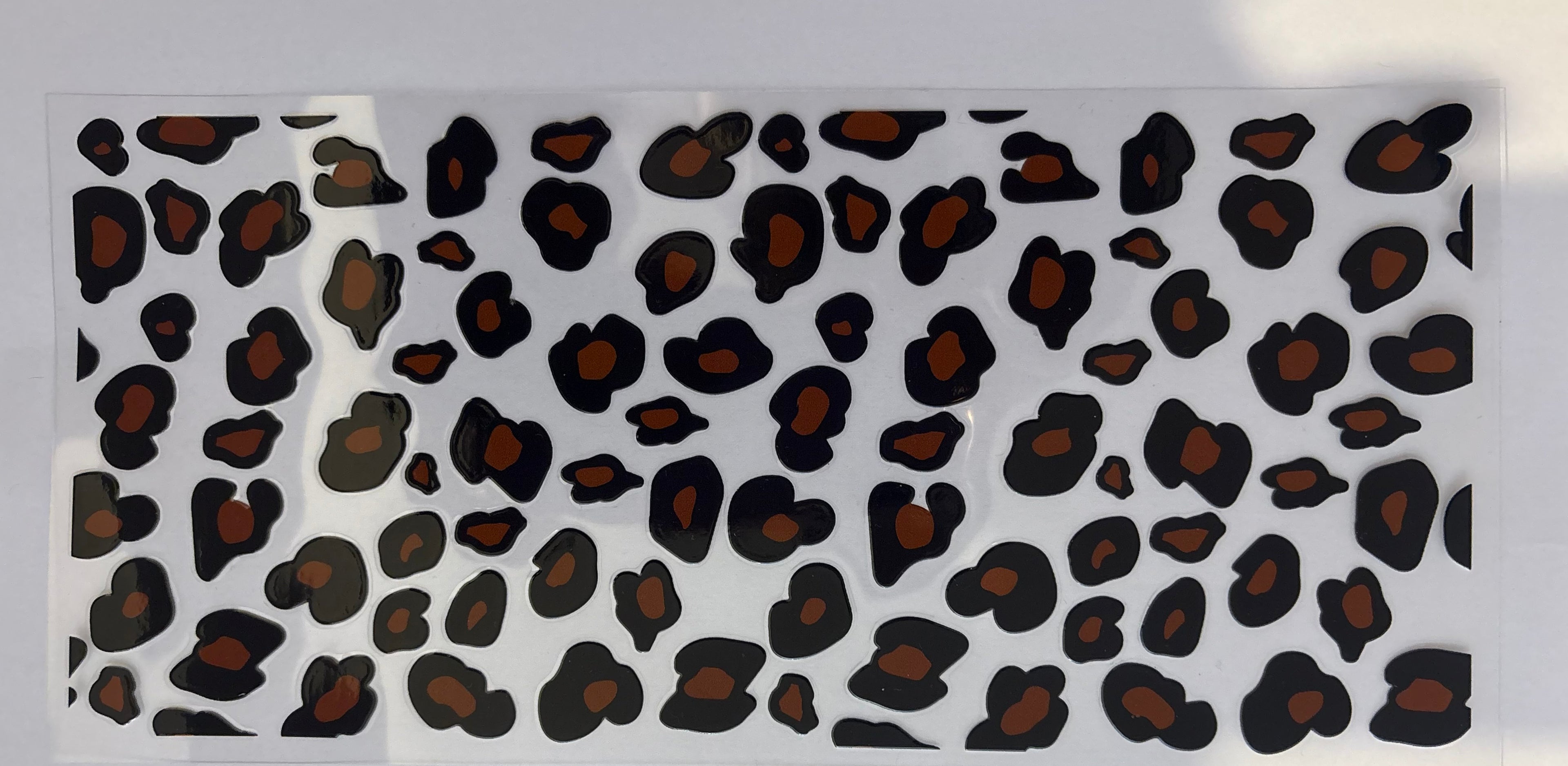 Leopard print wrap
