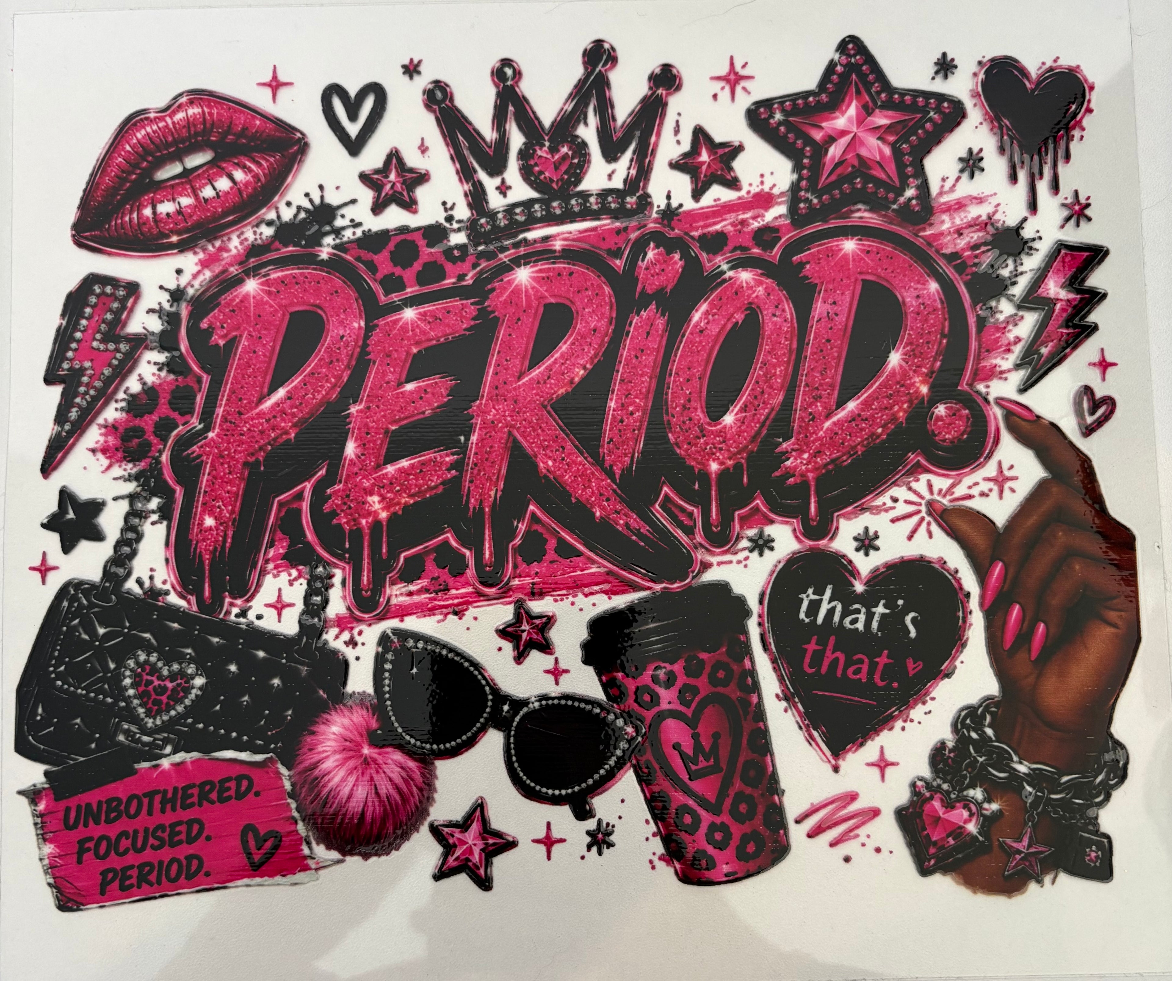 Girly period wrap 20oz only