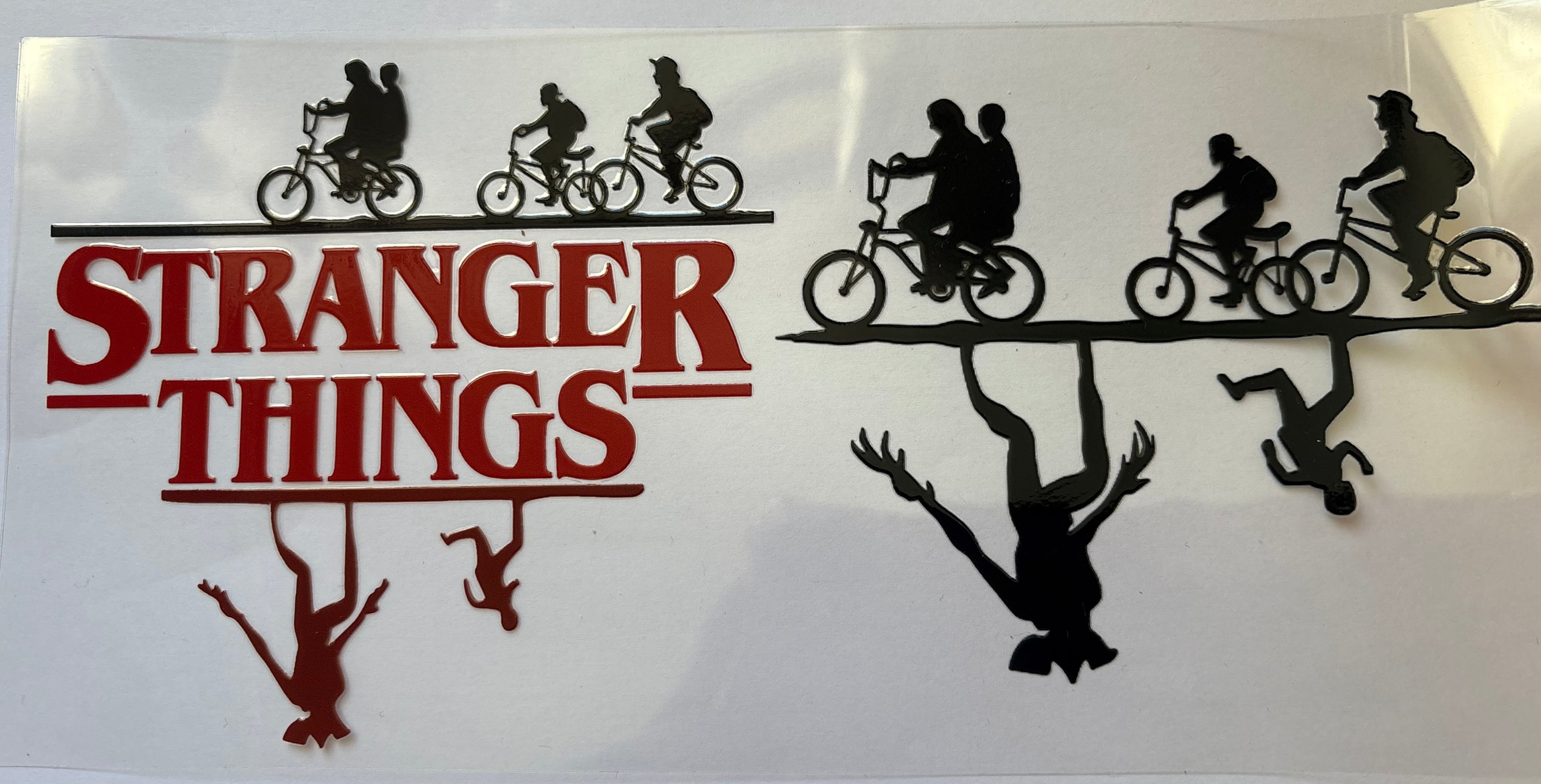 Stranger things wrap