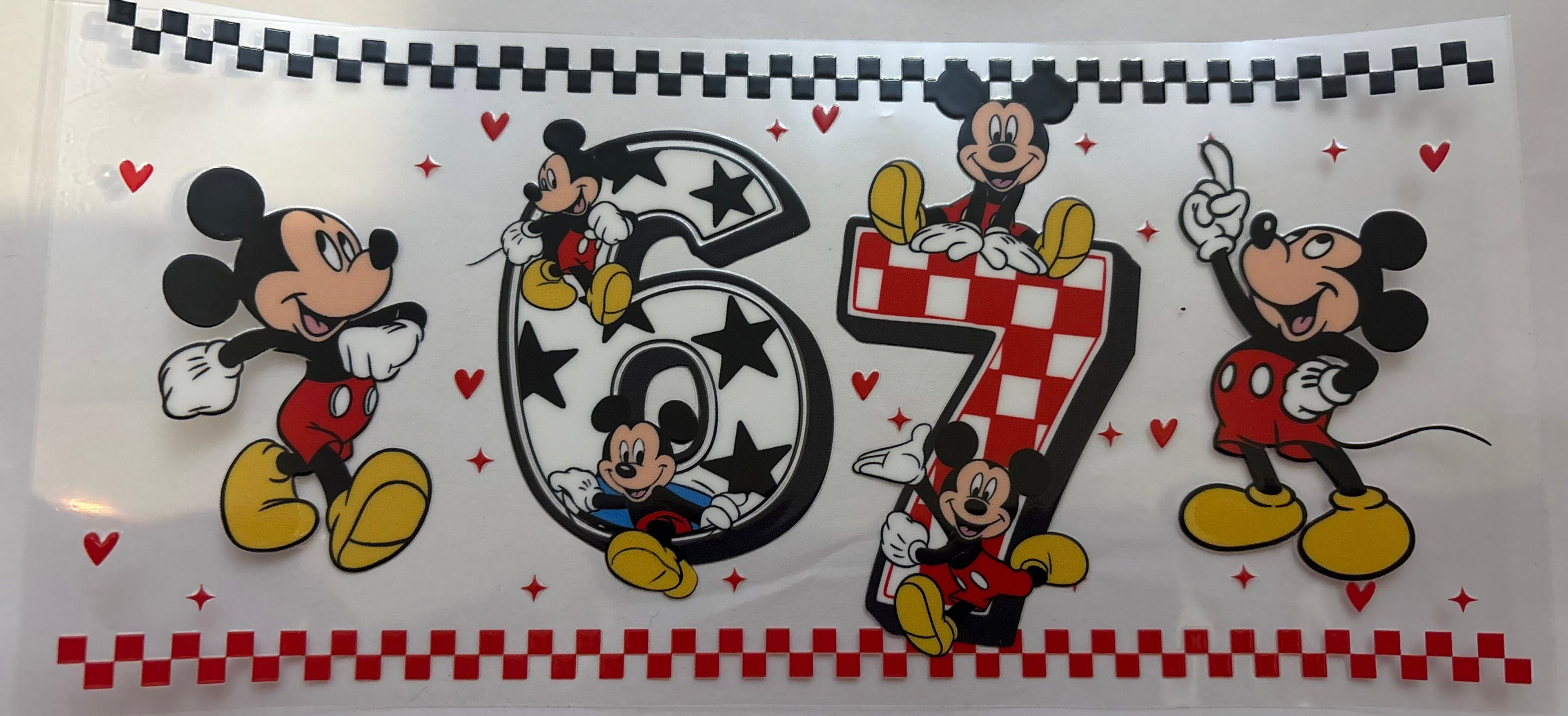 Micky mouse 67 wrap