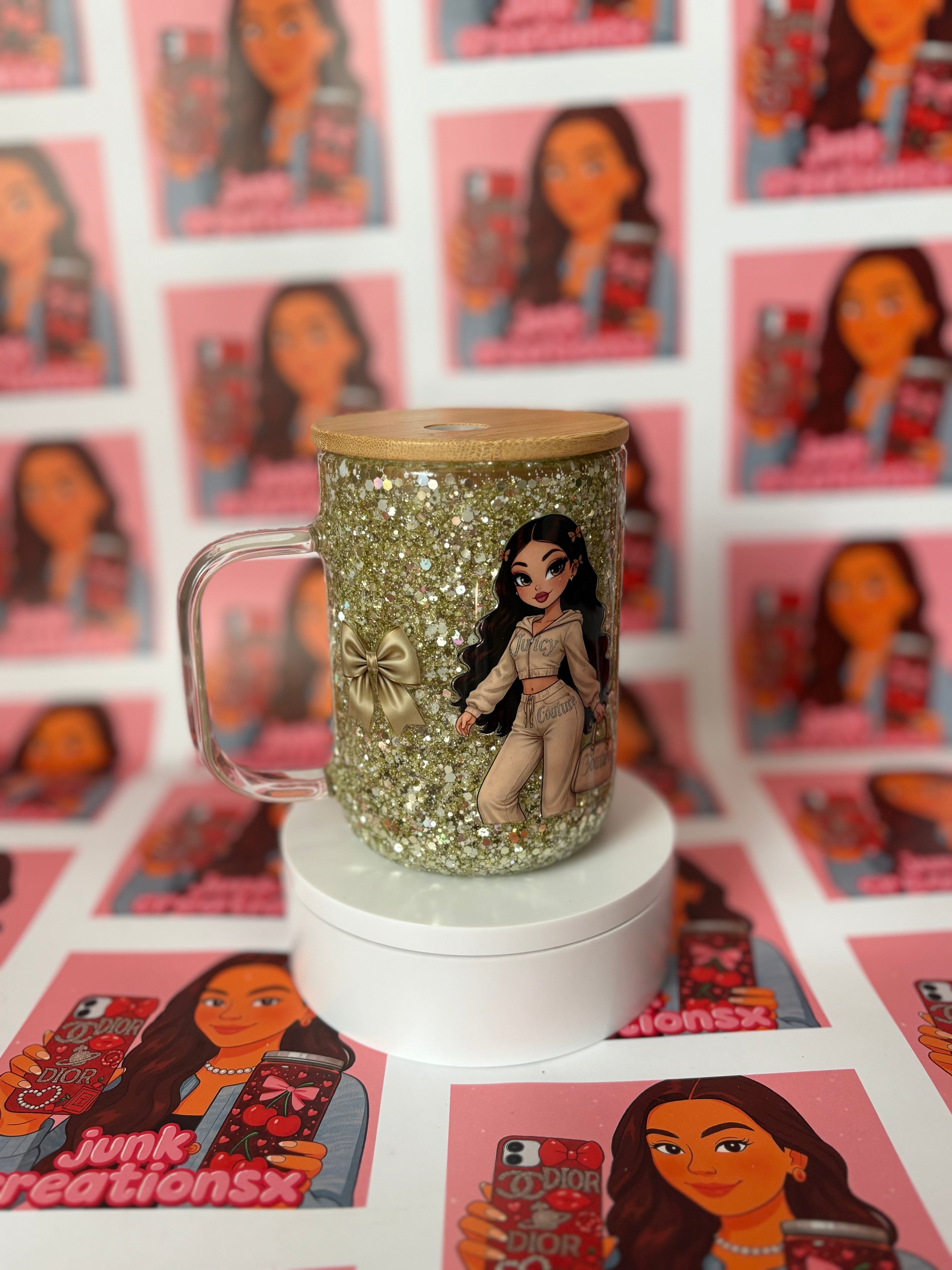 Juicy snowglobe Mug