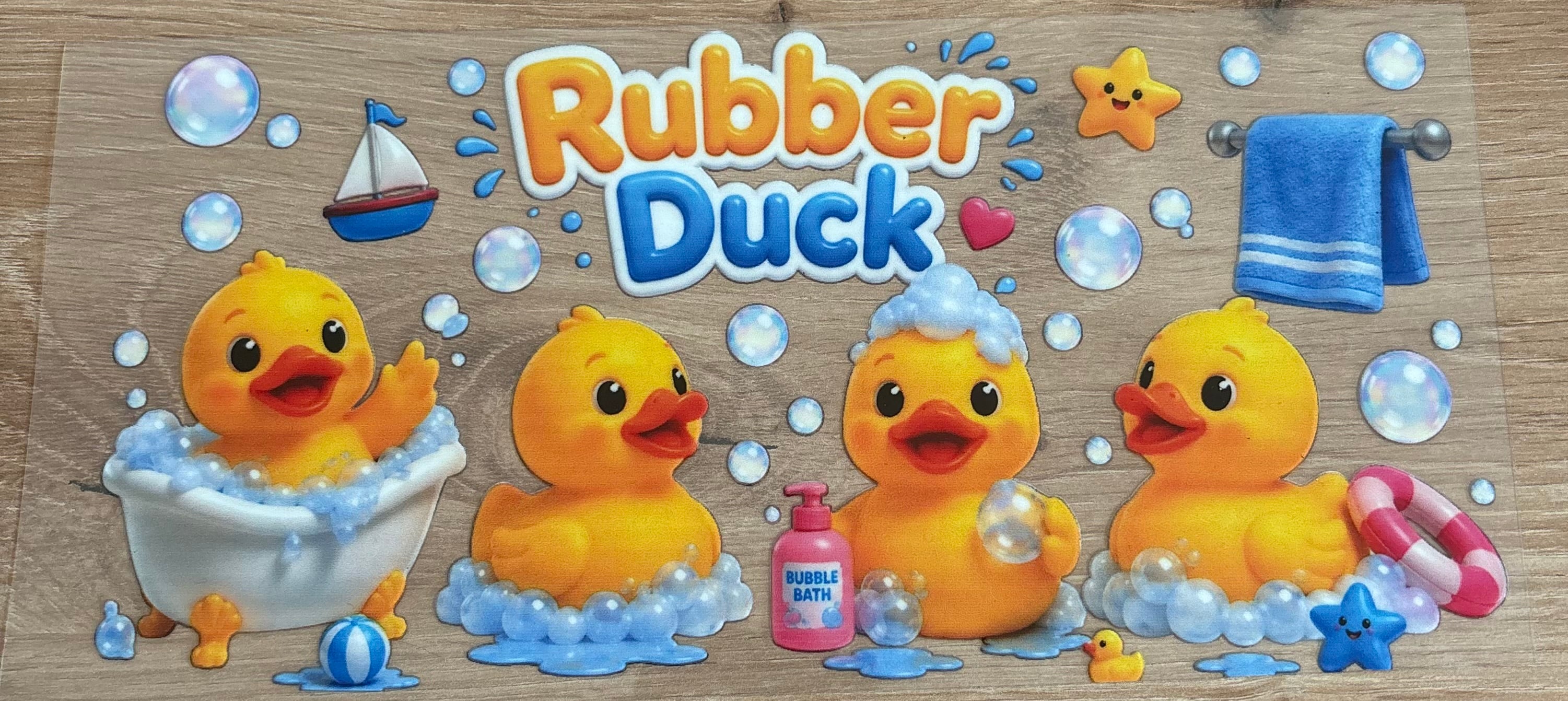 Rubber duck wrap