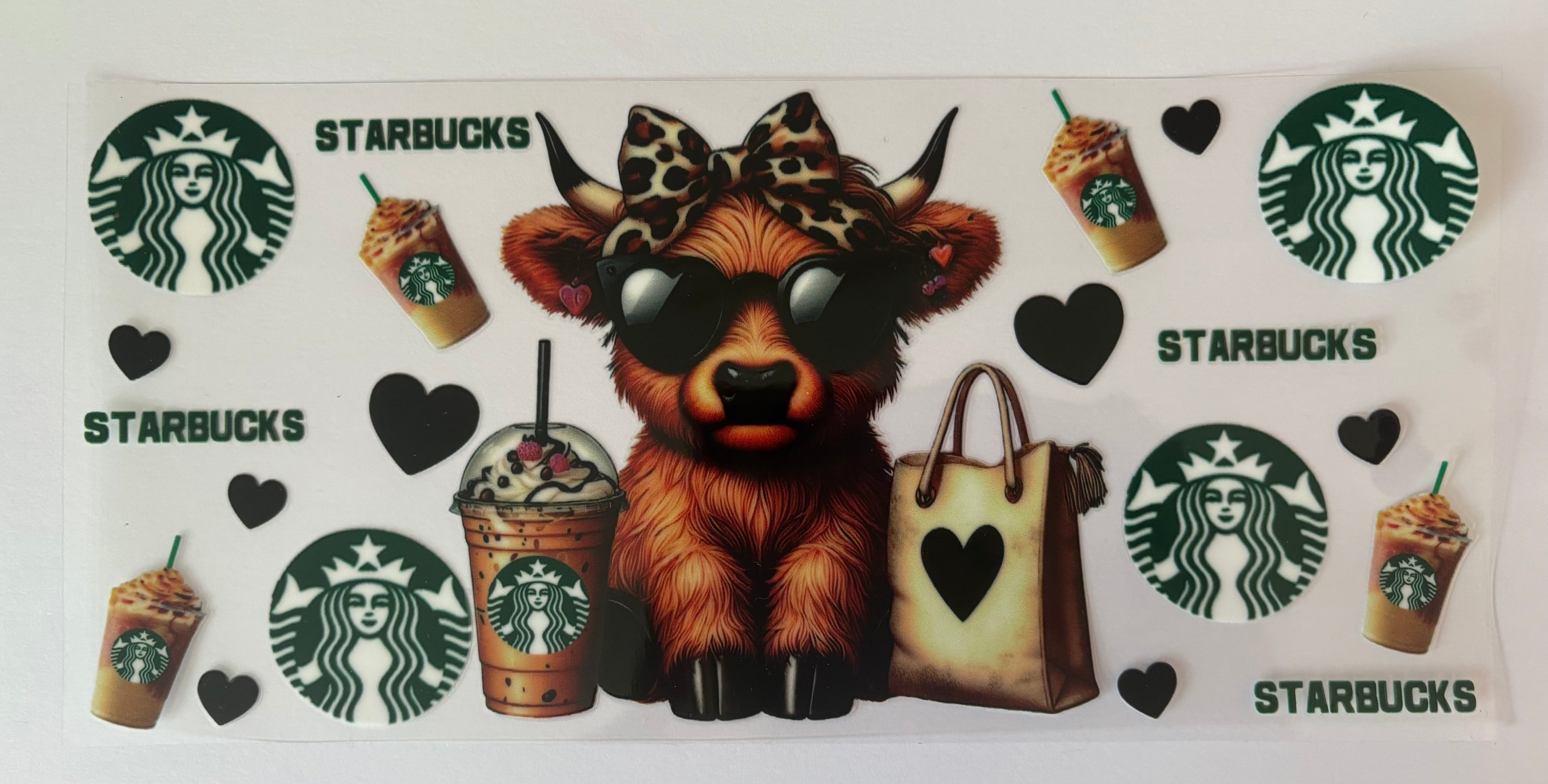 Starbucks highland cow