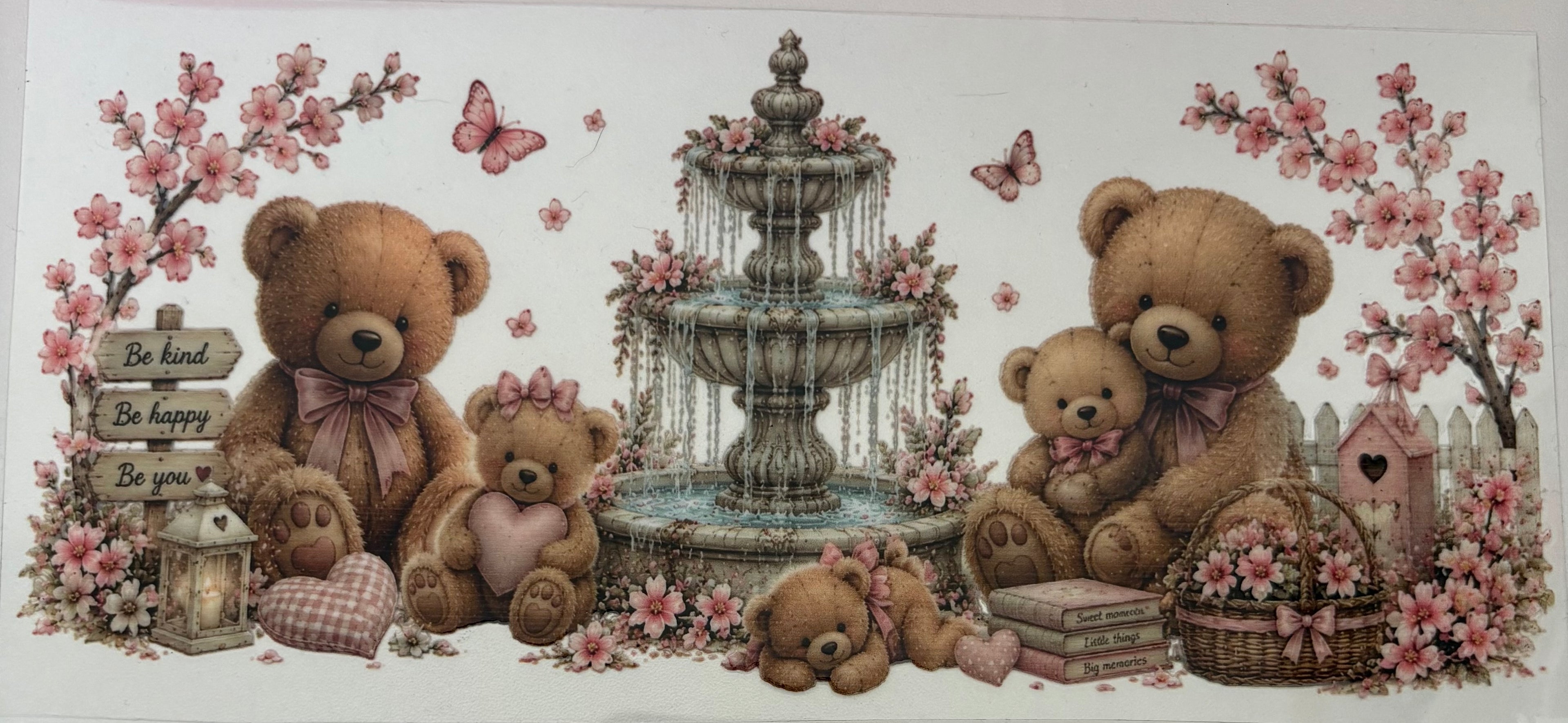 Teddy bear wrap