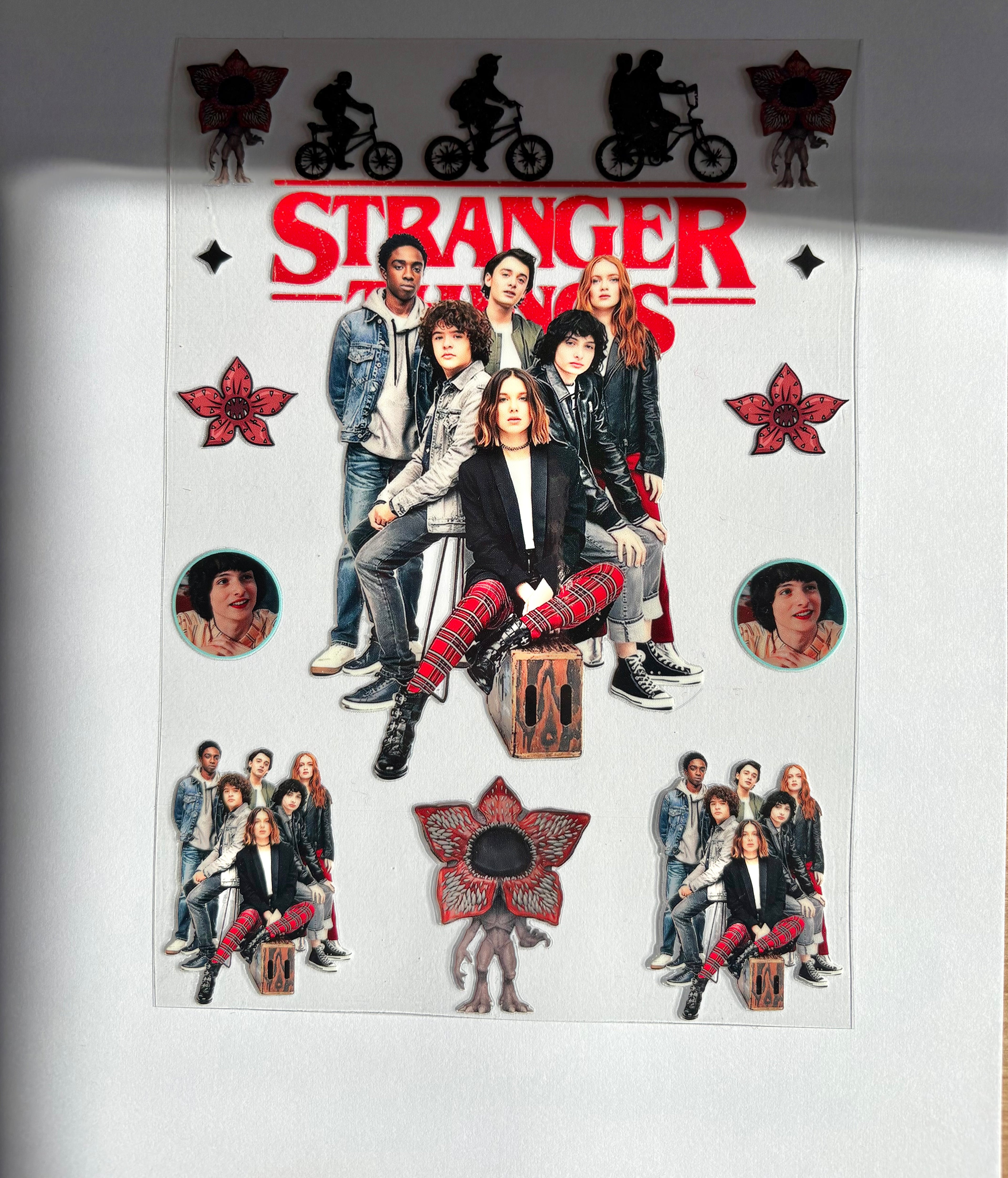 A5 Stranger things Notebook wrap