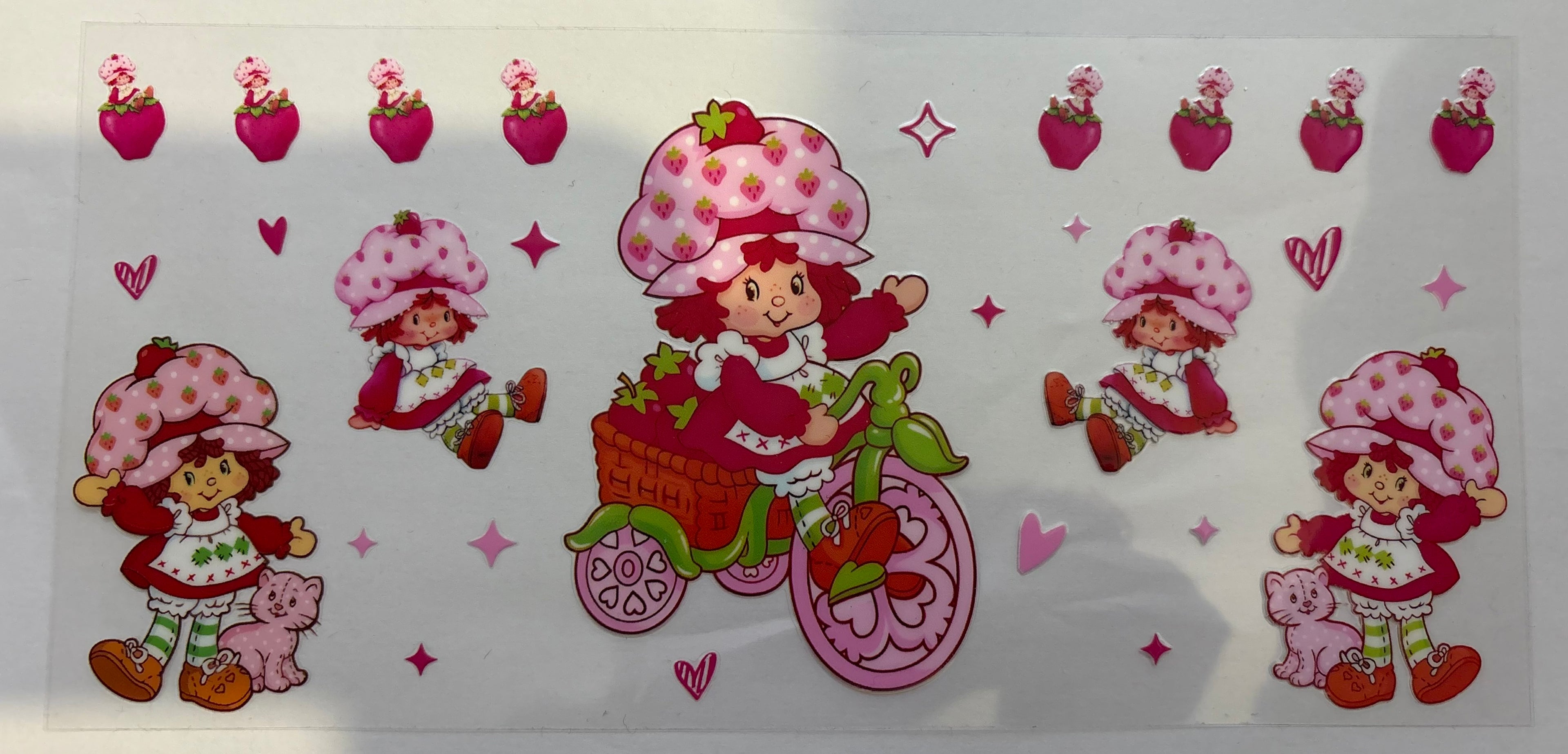 Strawberry shortcake wrap