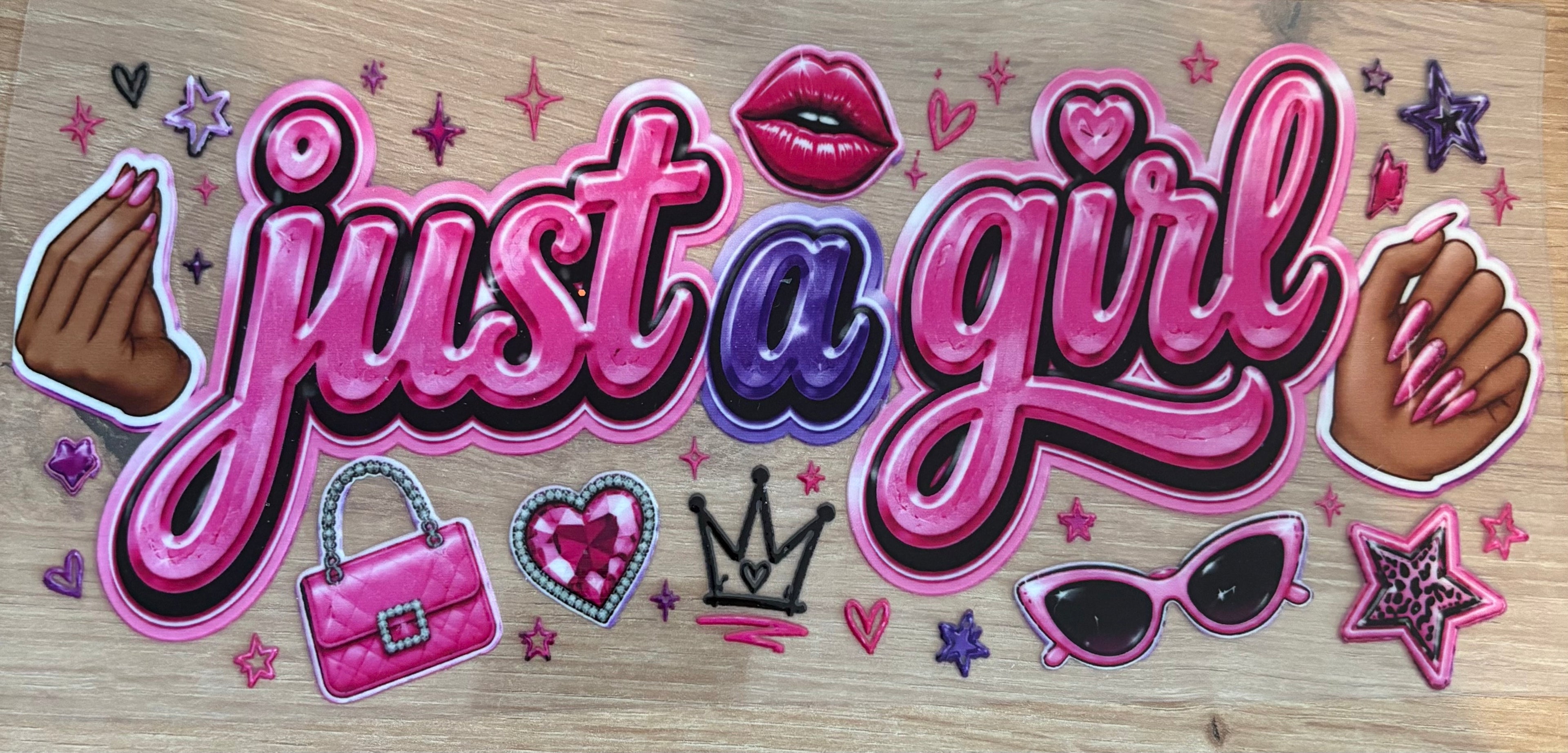 Just a girl wrap