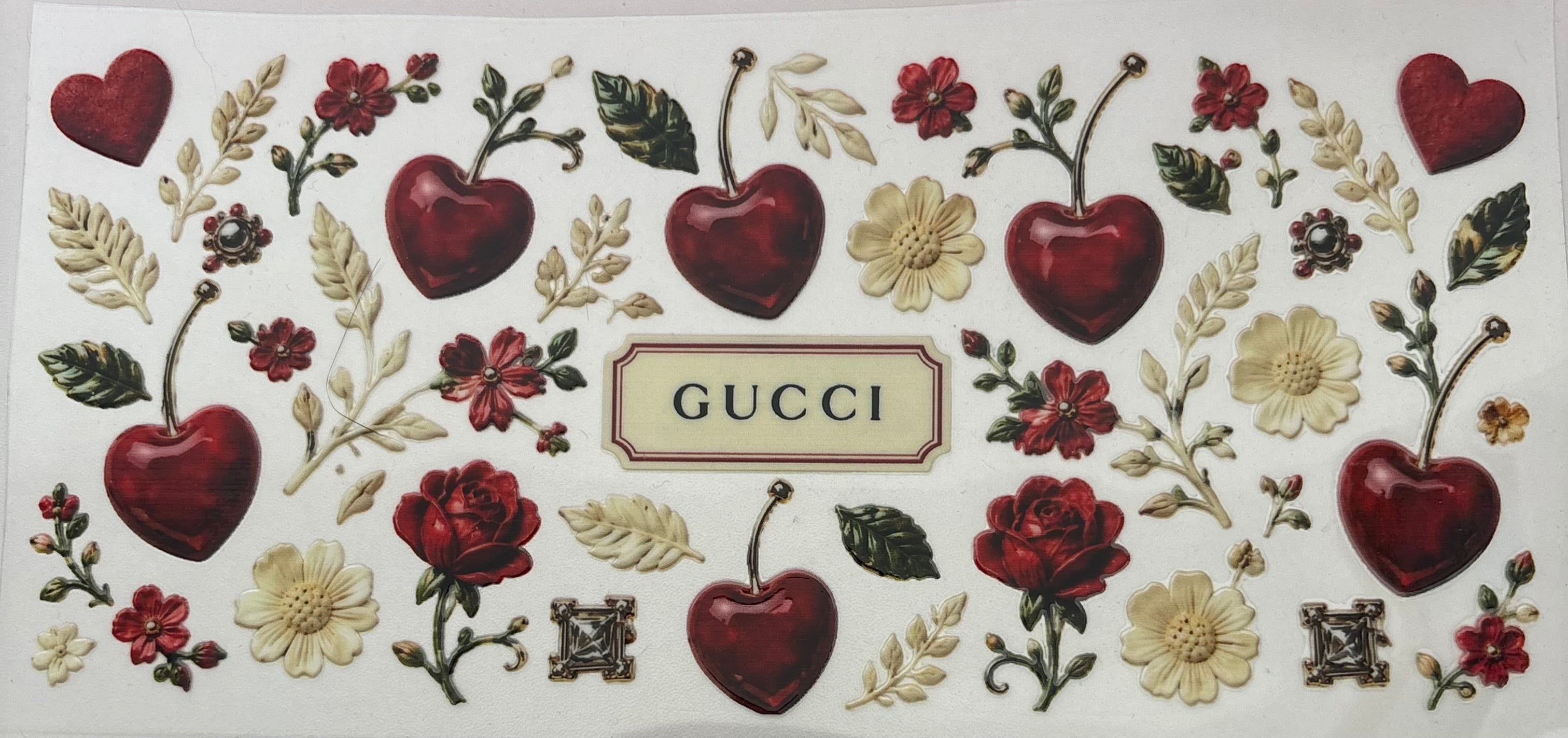 Cherry Gucci designer wrap