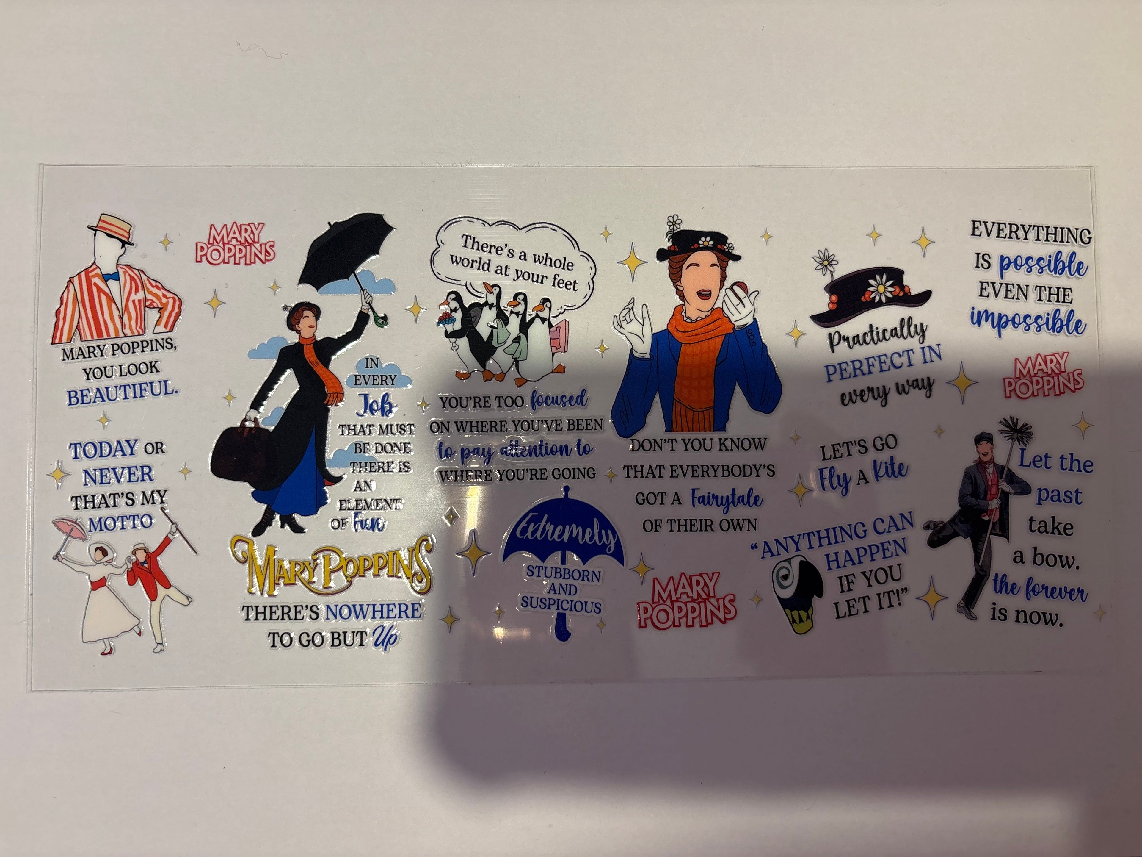 Mary poppings wrap