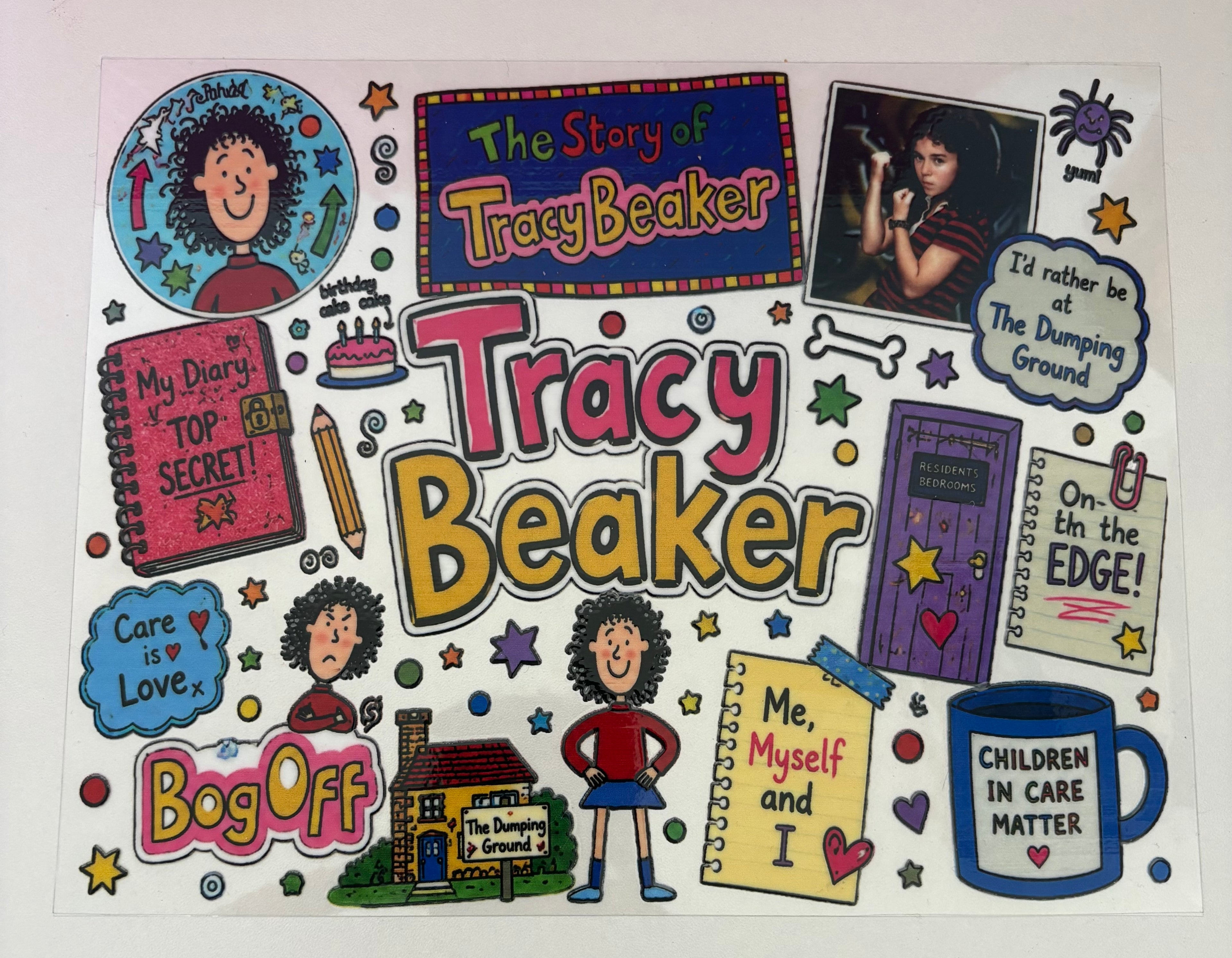 Tracy Beaker wrap
