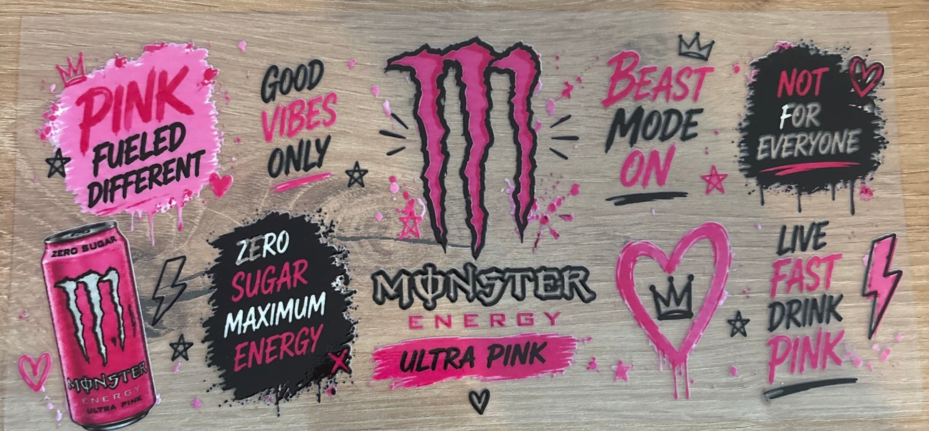 Girly Monster wrap