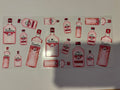 Pink gin wrap
