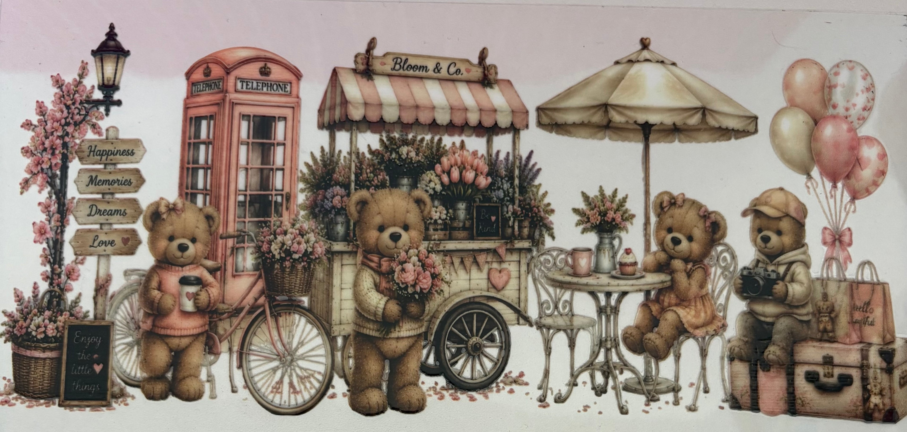 Teddy bear wrap