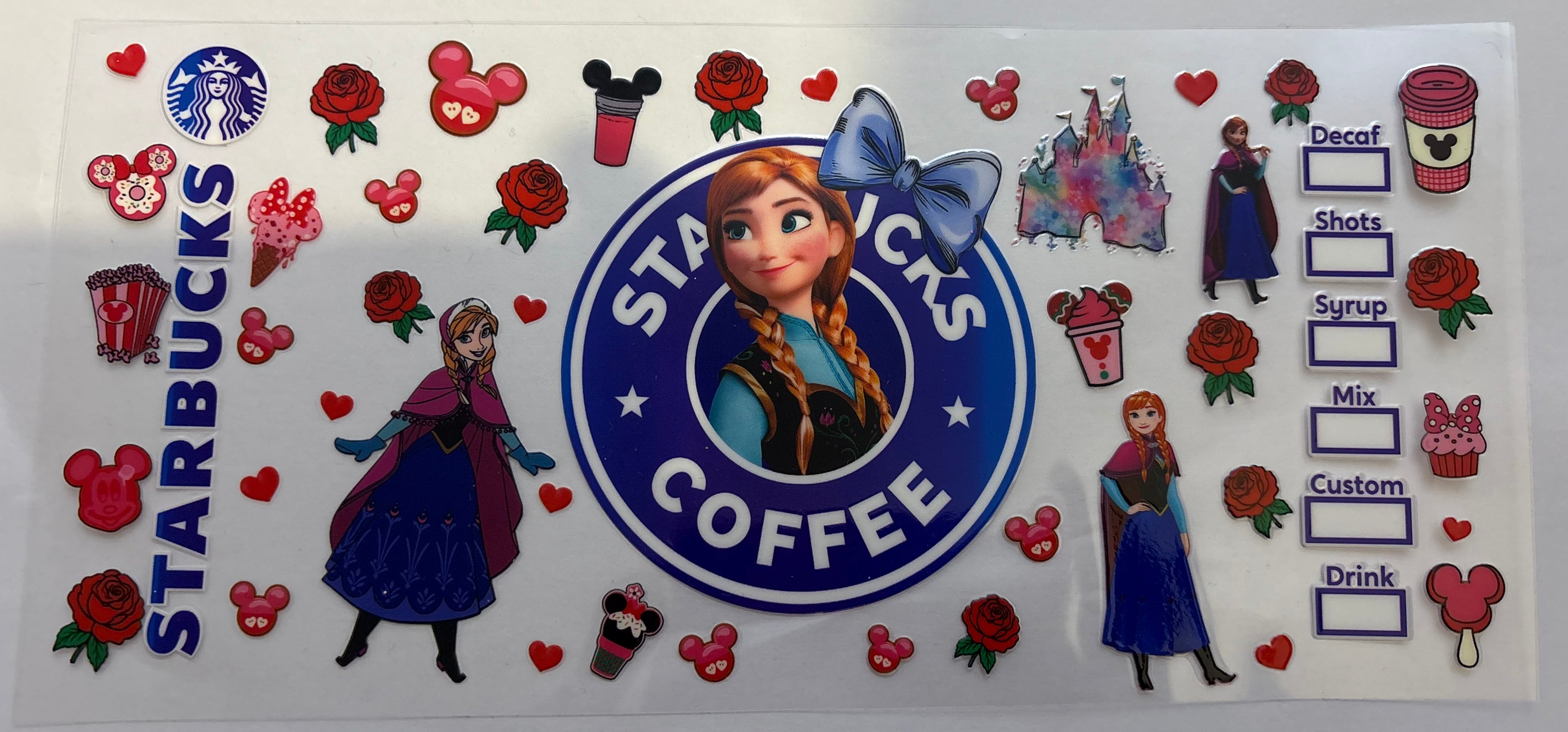 Anna Starbucks wraps