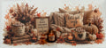 Autumn cosy wrap