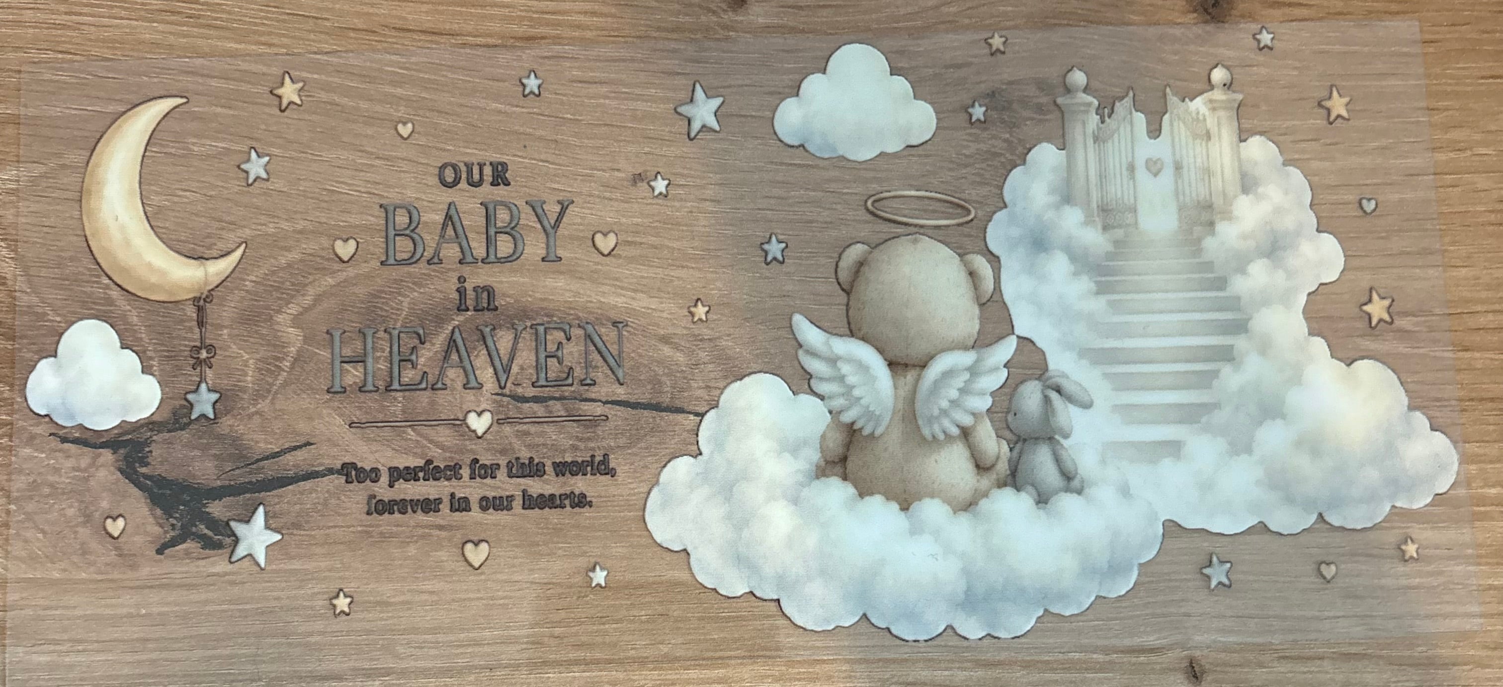 Baby in heaven wrap