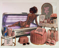 Sunbed girl wrap