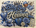 Baby boy in heaven wrap 20oz only
