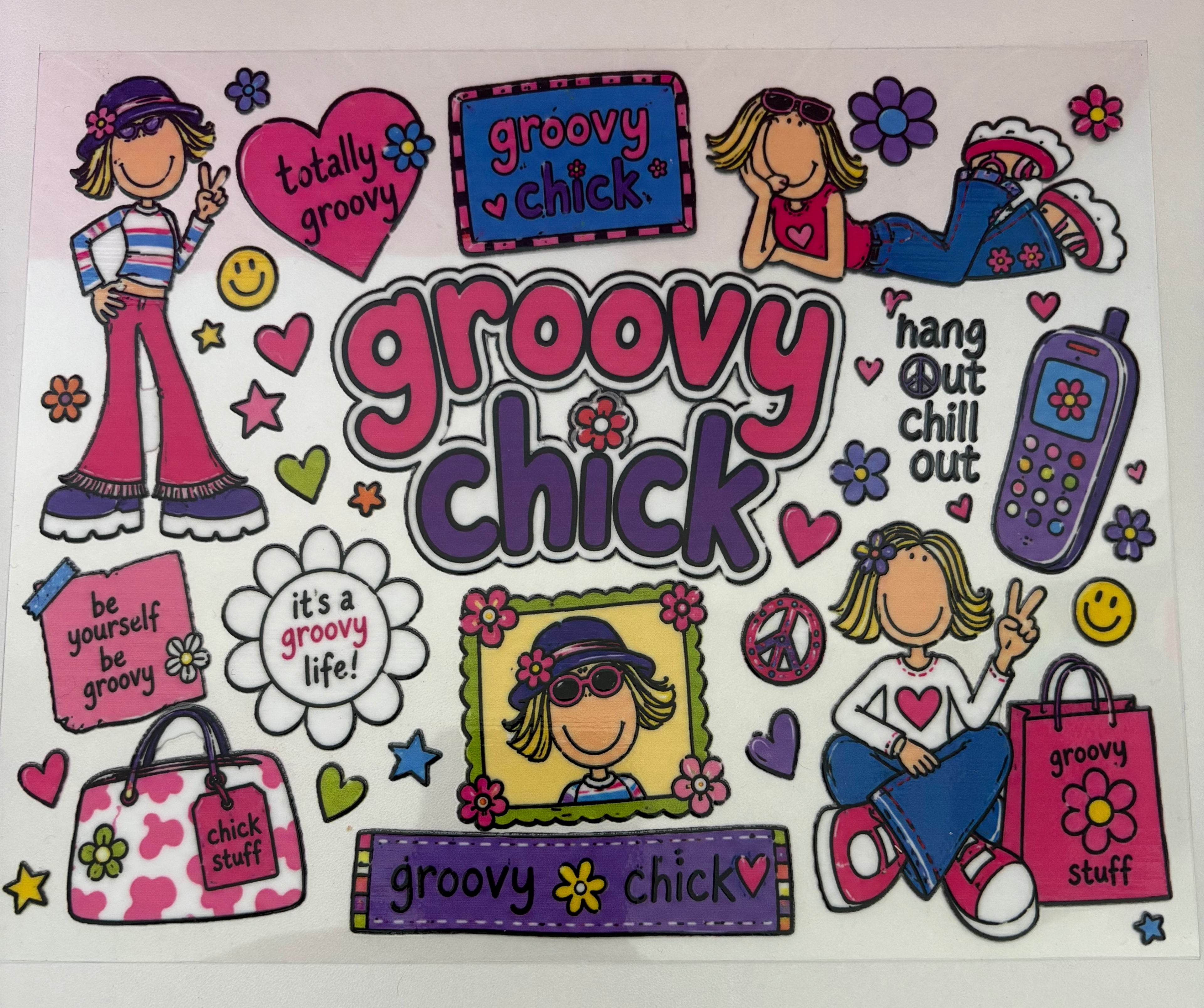 Groovy chick wrap