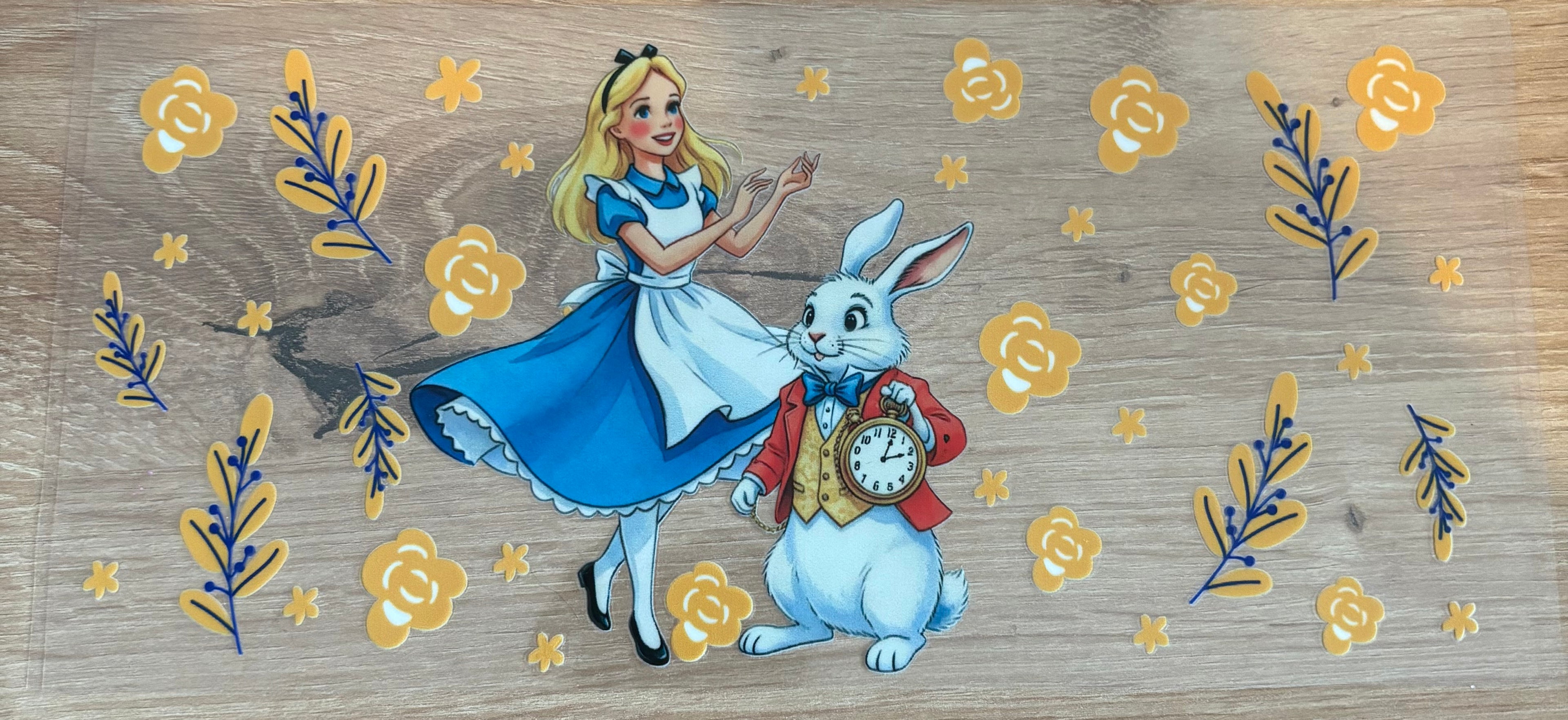 Alice in wonderland wrap