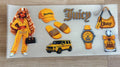 Yellow juicy couture wrap