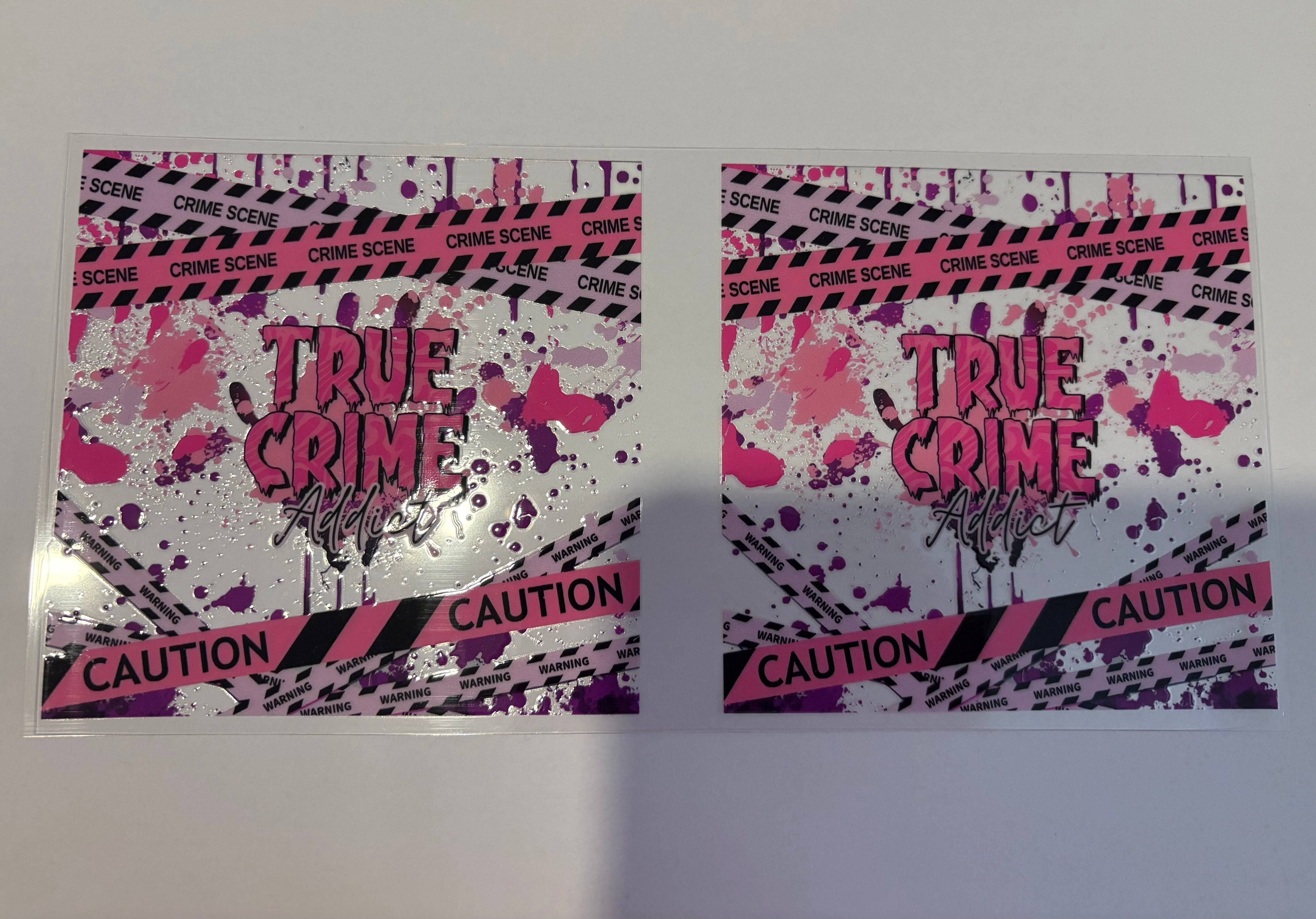 True crime valentines wrap