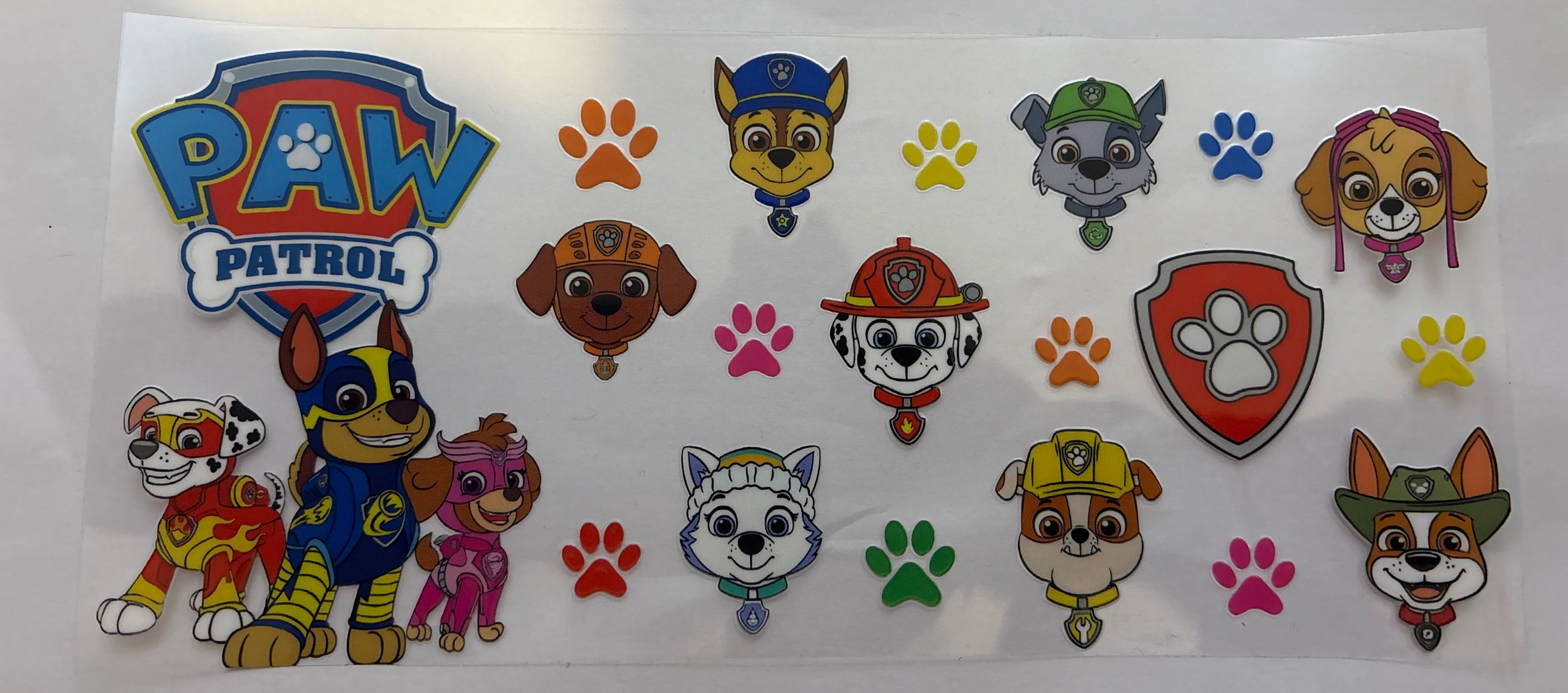 Paw patrol wrap