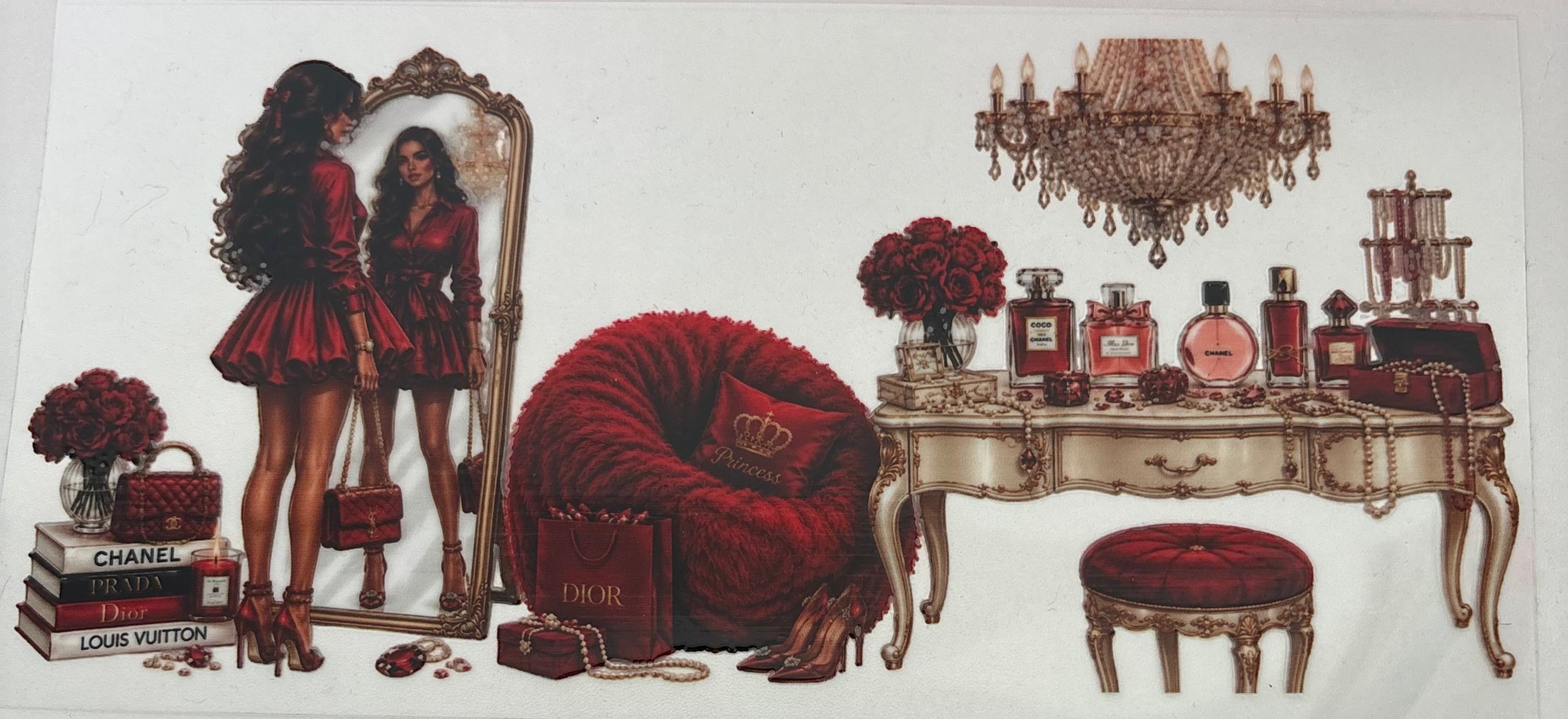 Luxury designer girl